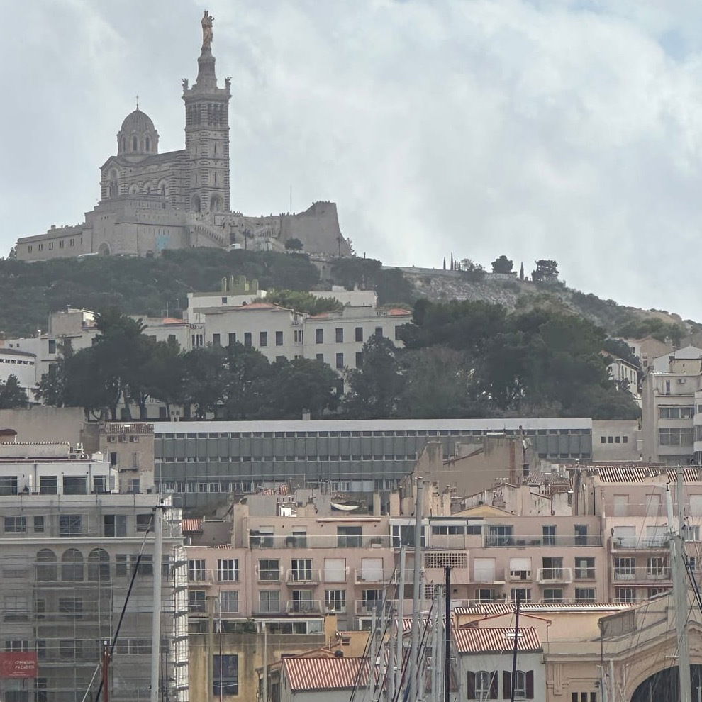 Enfing bieng arrivées à Marseille