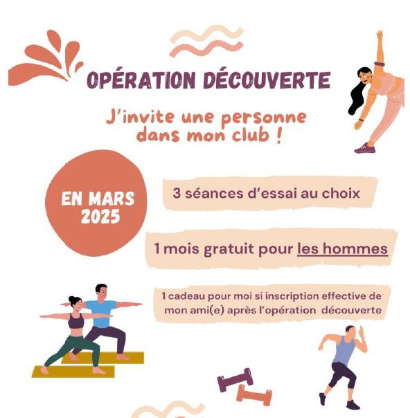 Opération "Découvre mon Club" - MARS 2025