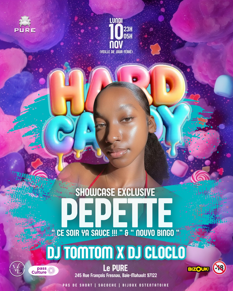 HARD CANDY - SHOW PEPETTE