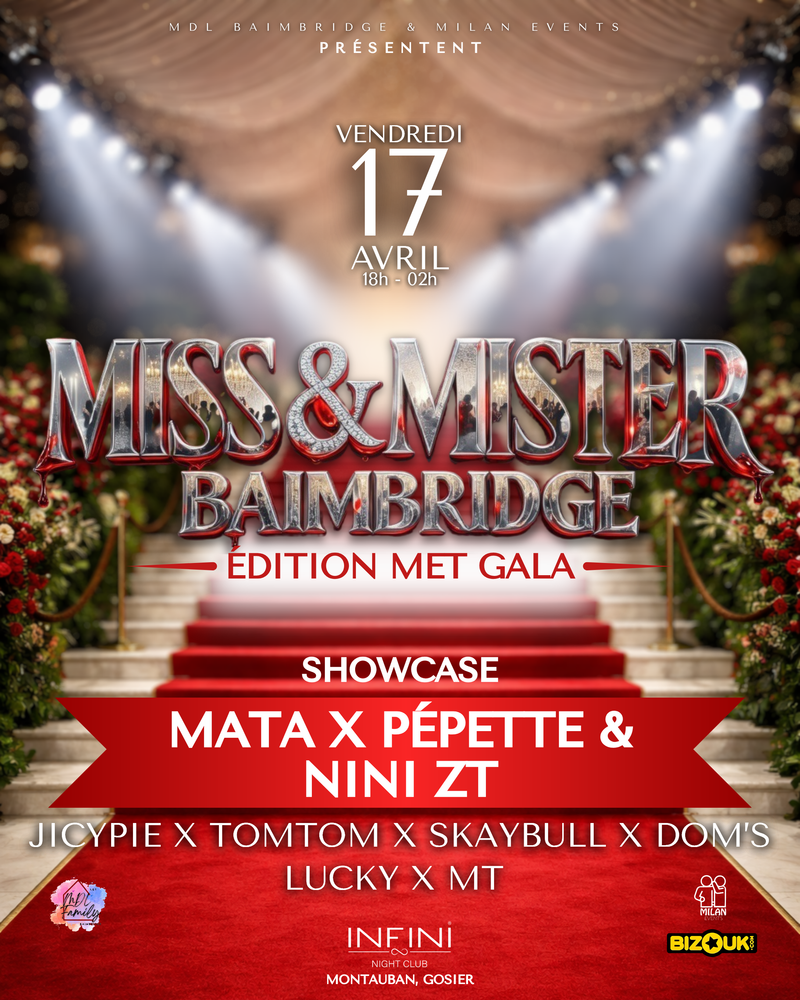 Miss et Mister Baimbridge "Met Gala"