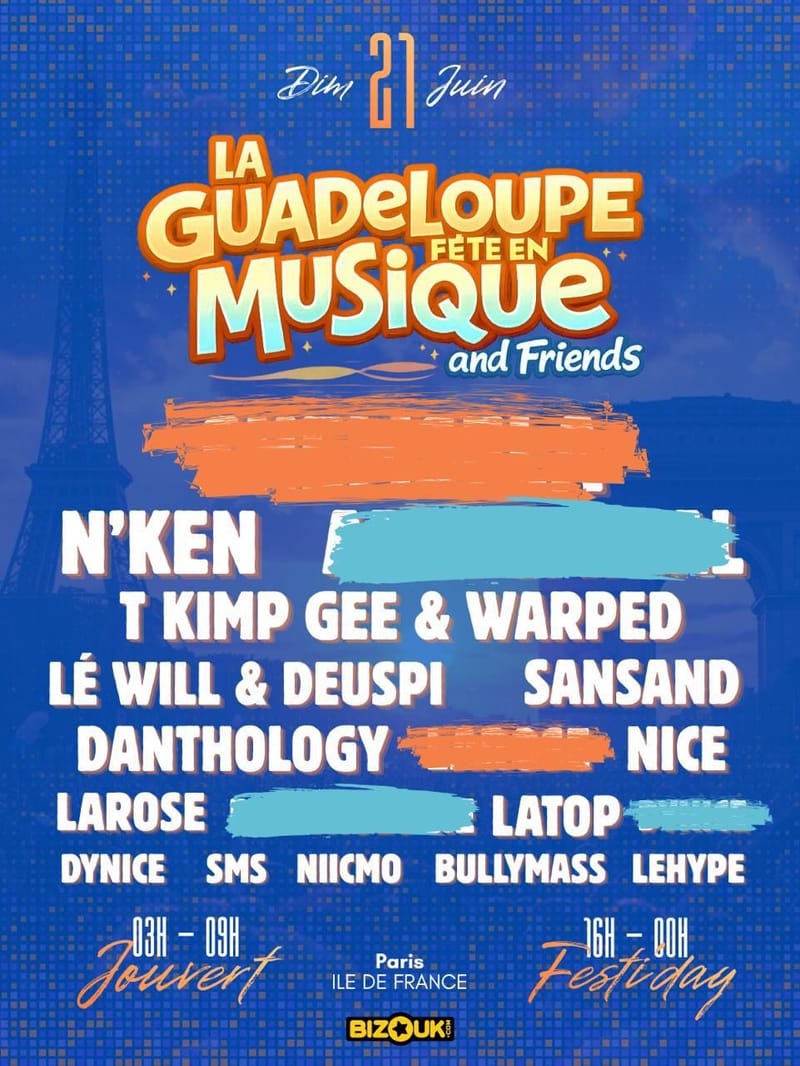 La Guadeloupe fête la musique - PARIS