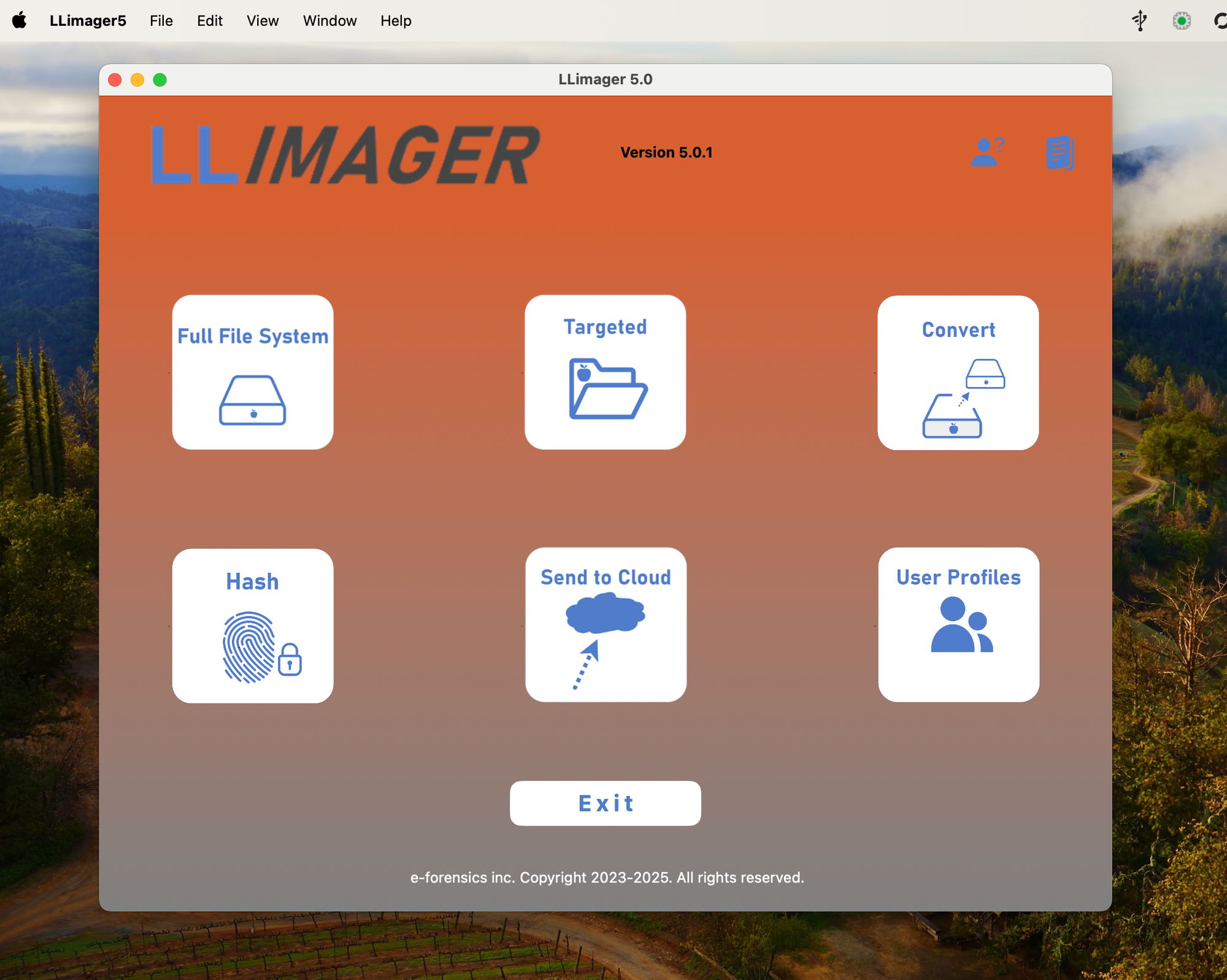 LLIMAGER v5.x Manual