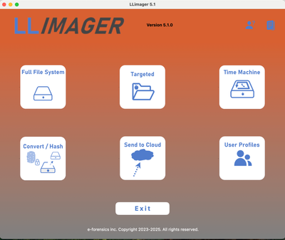 LLIMAGER v5.x Manual