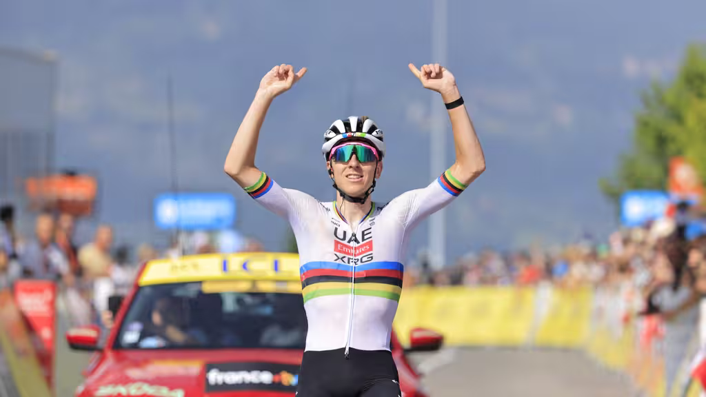Critérium du Dauphiné : Pogacar assomme ses adversaires à Combloux et prend le maillot jaune