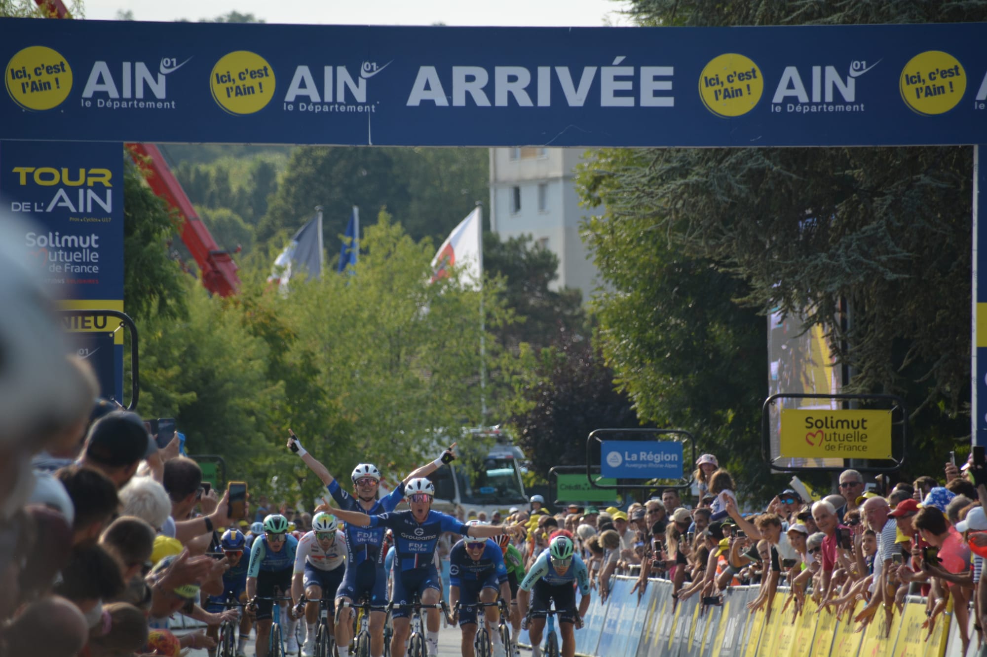 Tour de l'Ain : coup double pour Groupama-FDJ, Tom Donnenwirth décroche sa première victoire chez les pros