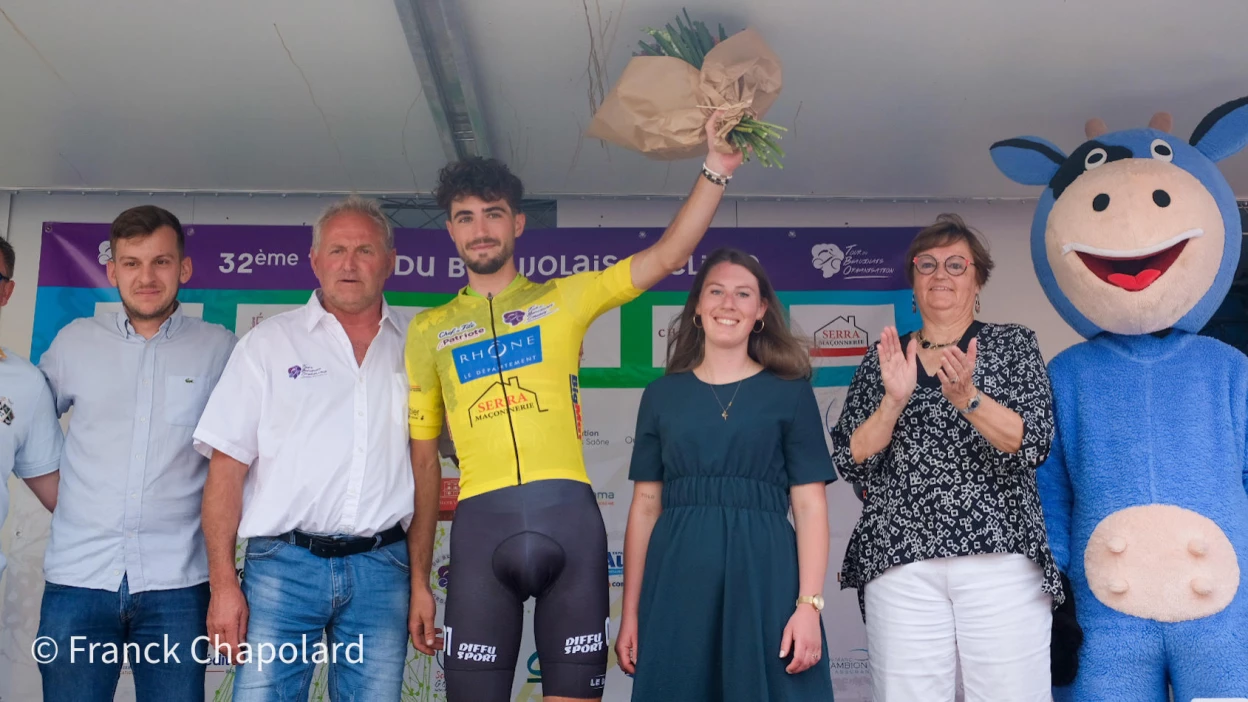 Joris chaussinand vainqueur du Tour du Beaujolais