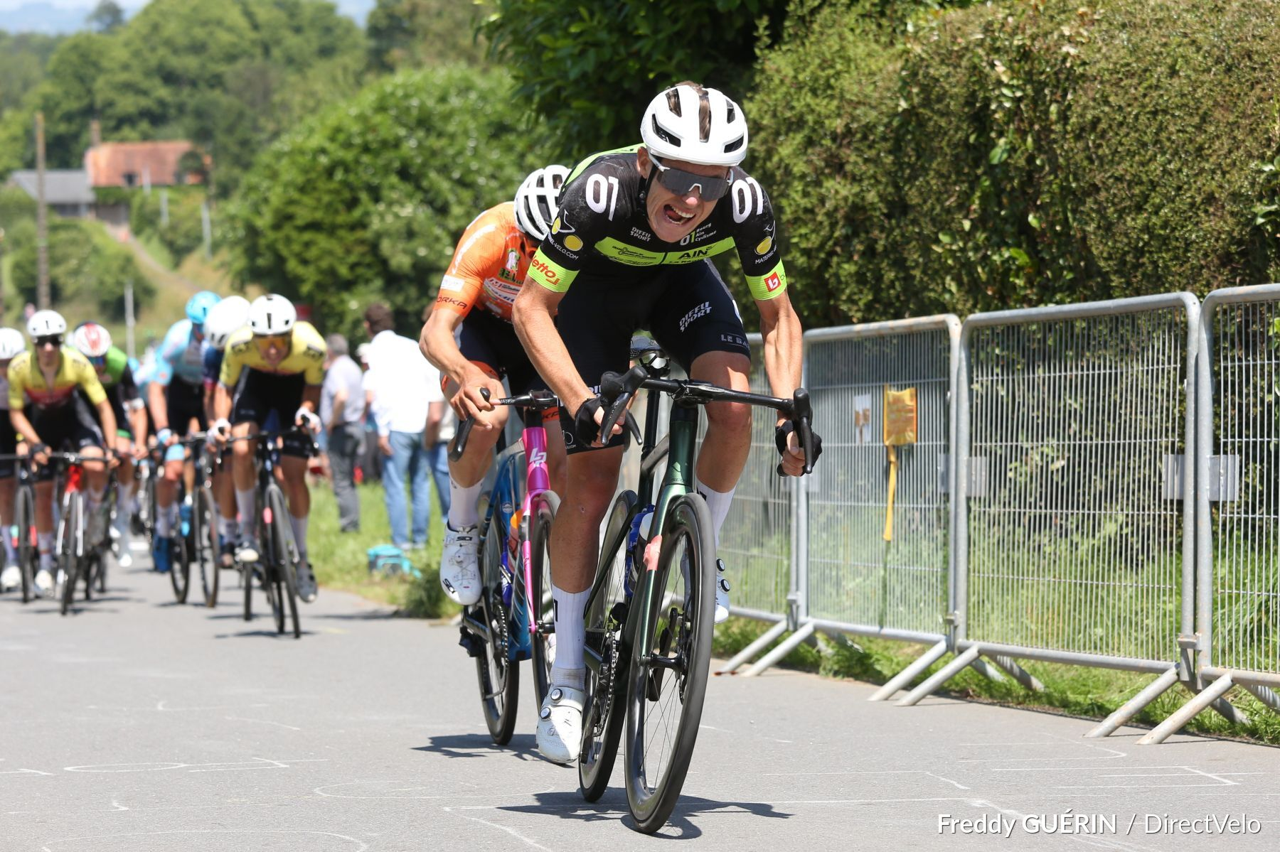 Victor Guernalec sur les championnats de France amateurs - Crédit Photo : Freddy Guérin / DirectVélo