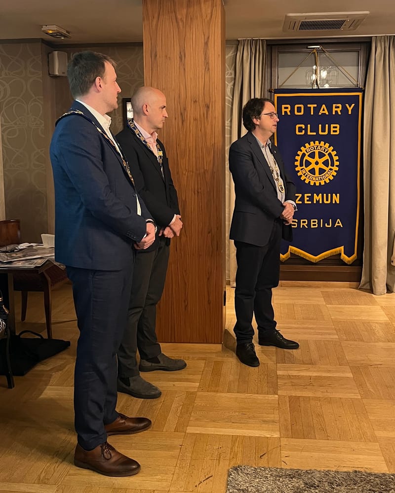 Zajednički sastanak tri kluba i poseta guvernera