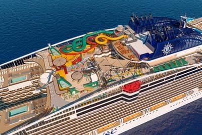 Det nye flaggskipet MSC World Asia presenterer underholdning i verdensklasse