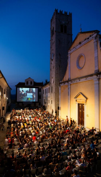 Motovun film festival screening