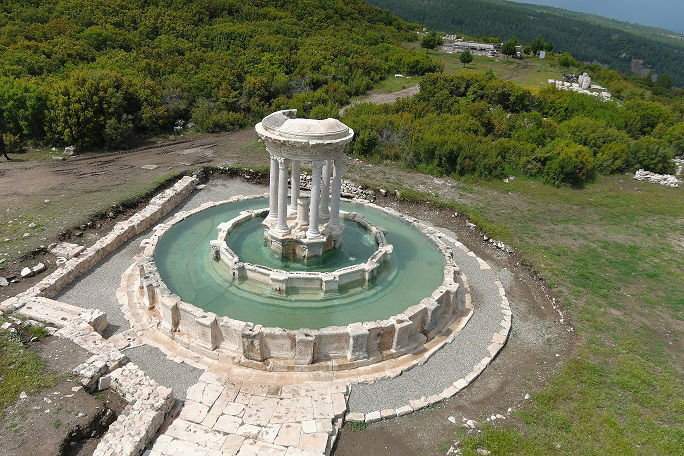 Kibyra-fontenen i Kibyra, Tyrkia