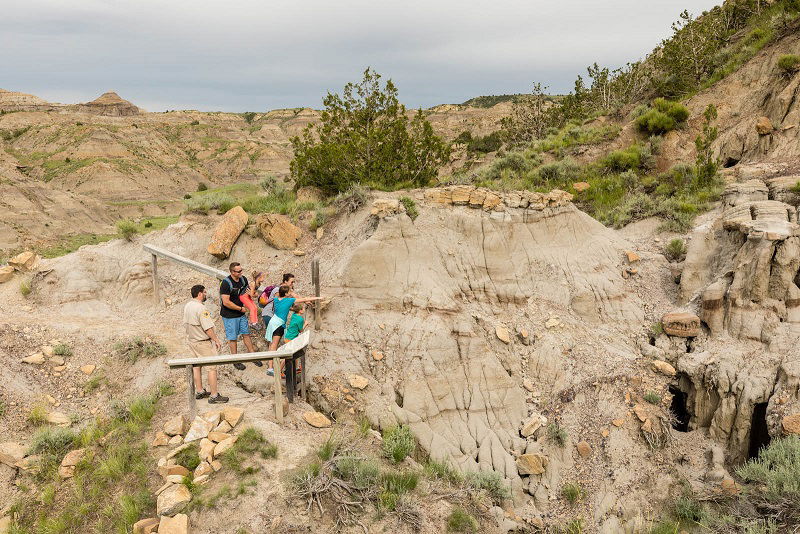 Langs Montana's Dinosaur Trail, USA