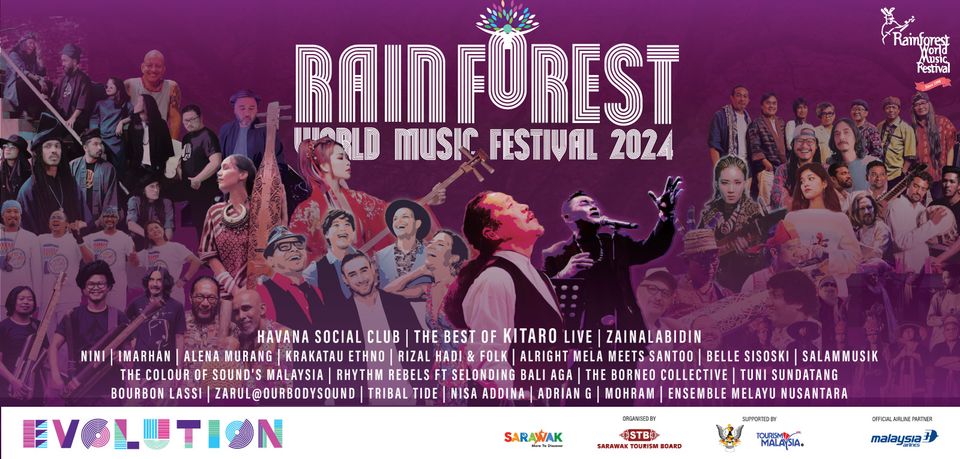 Rainforest World Music Festival 2024, Malaysia