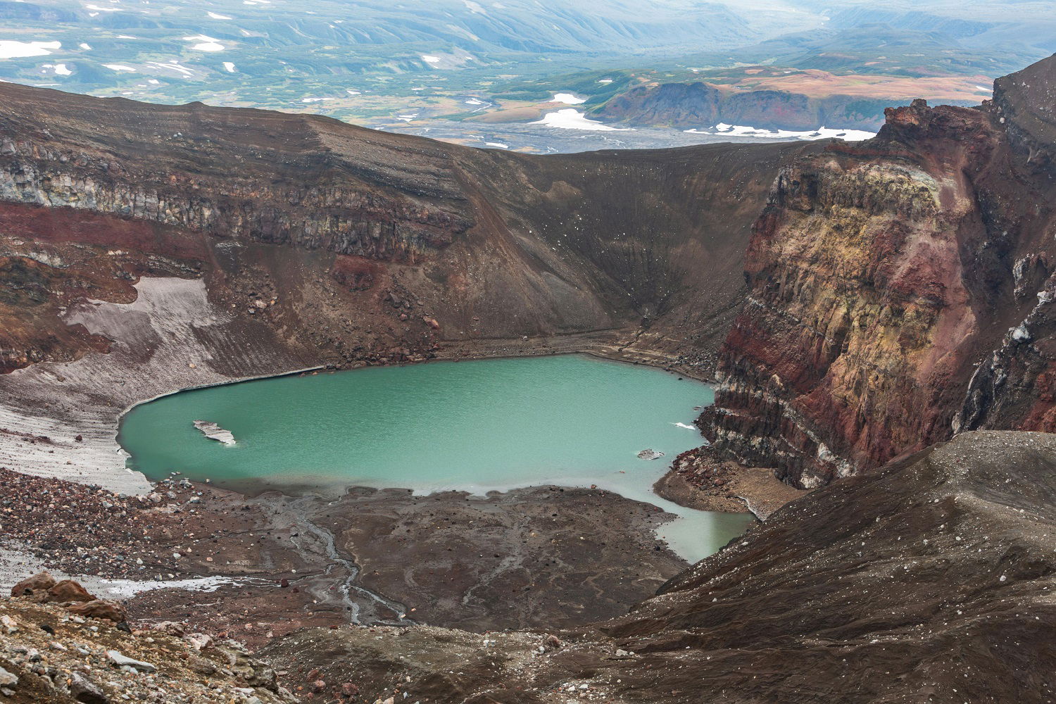 Krater i El Salvador