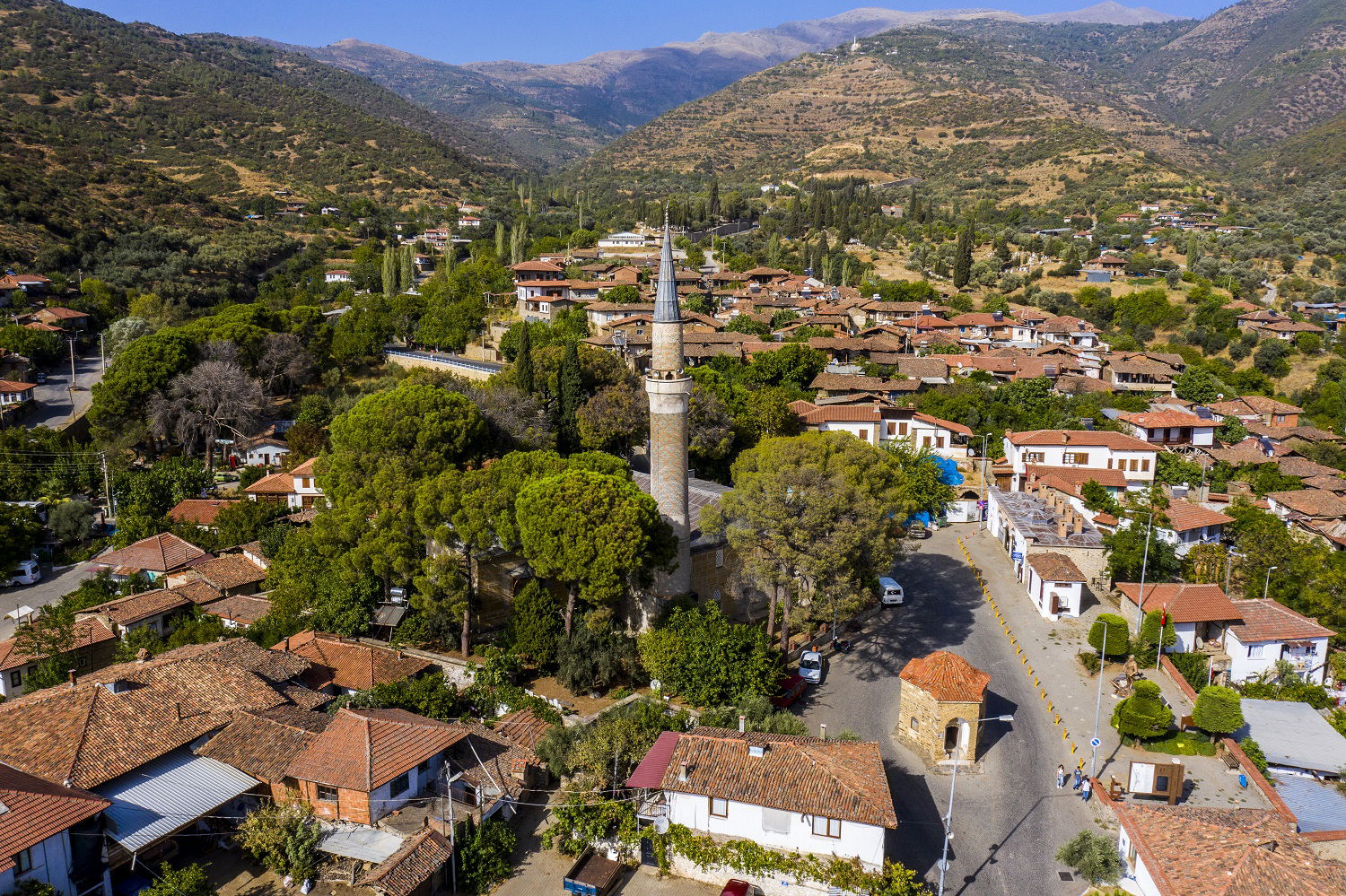 Landsbyen Birgi i Izmir, Tyrkia