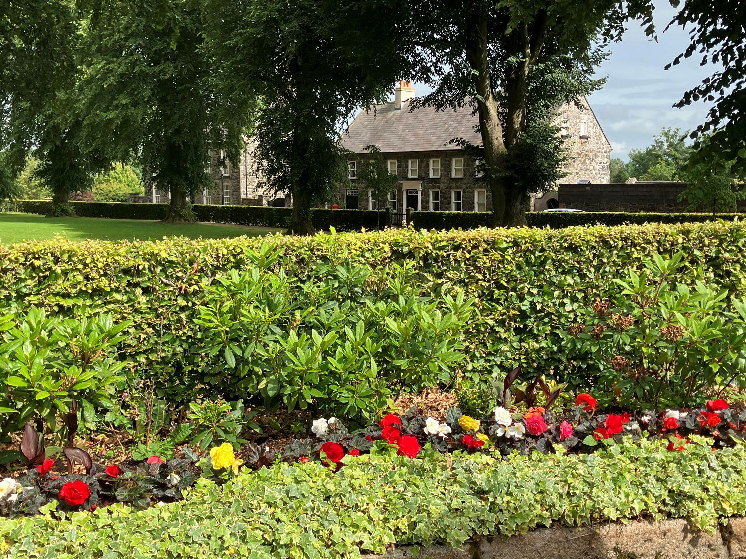 Gracehill Torg i County Antrim, Nord-Irland