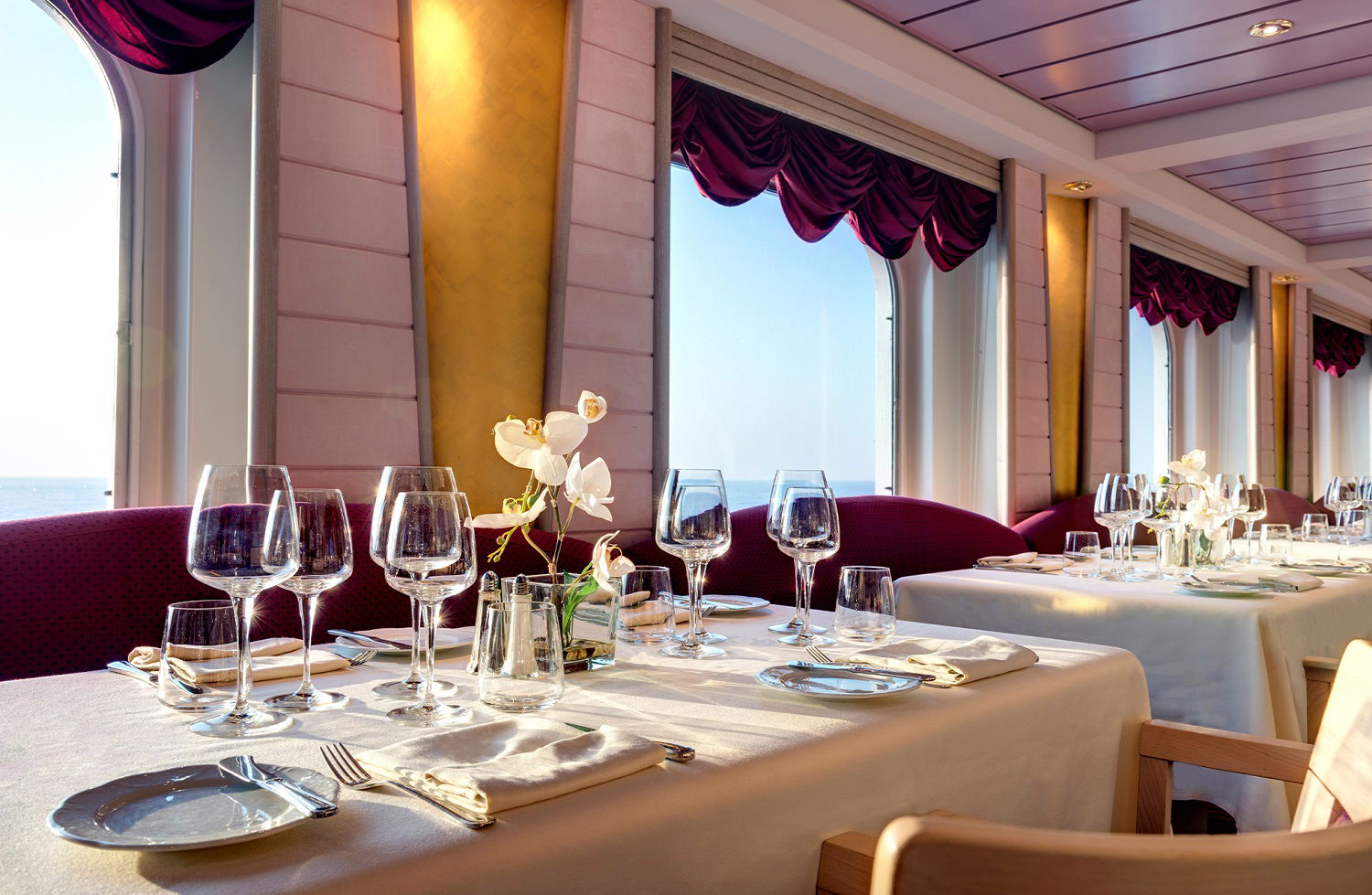 Restaurant på cruiseskipet MSC Opera