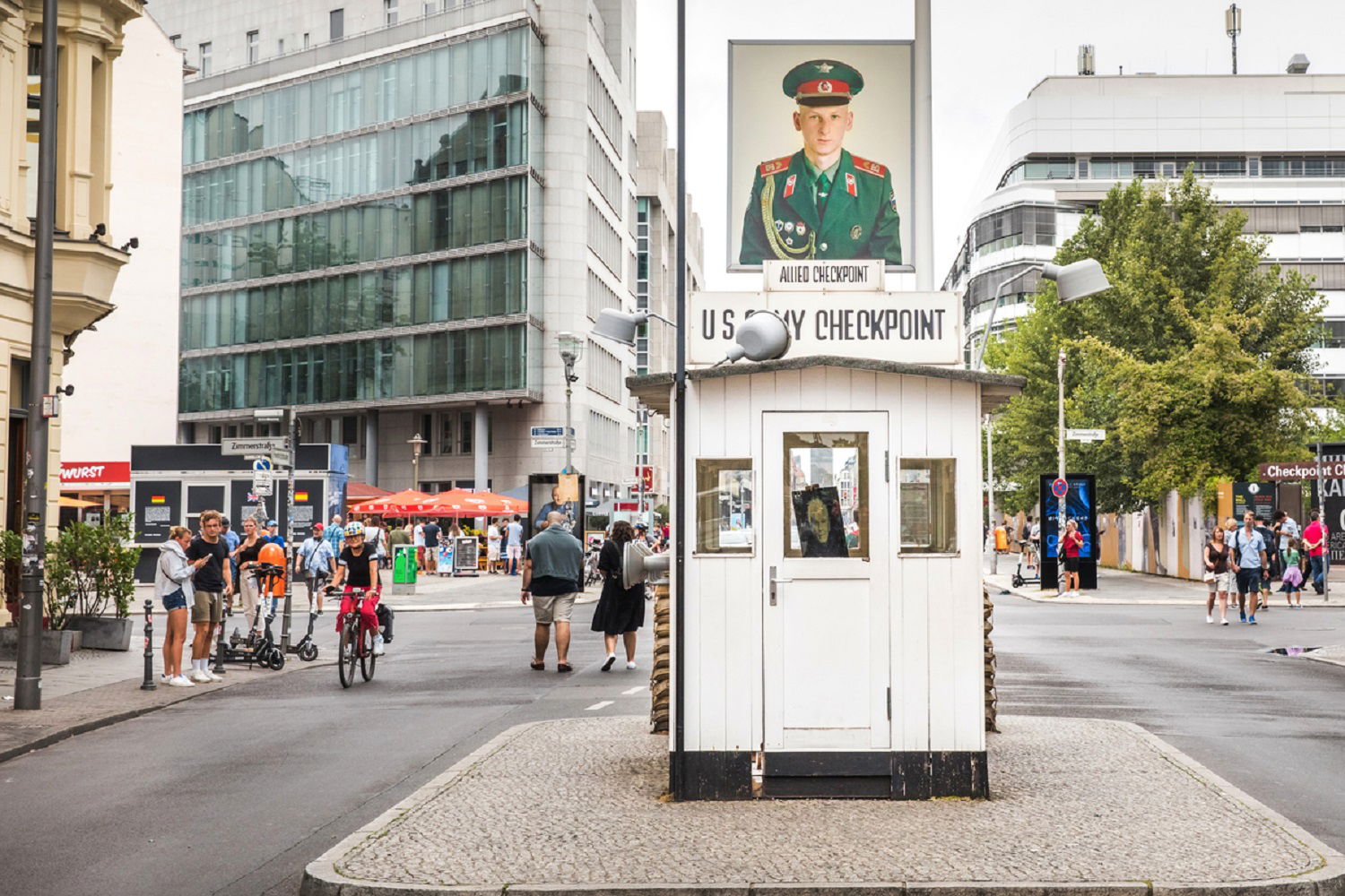 US Army Checkpoint, Checkpoint Charlie i Berlin