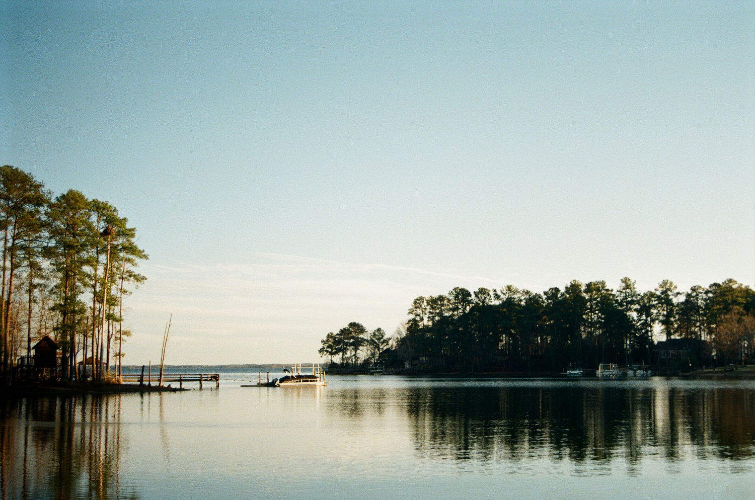 Innsjø i Sør-Carolina, USA