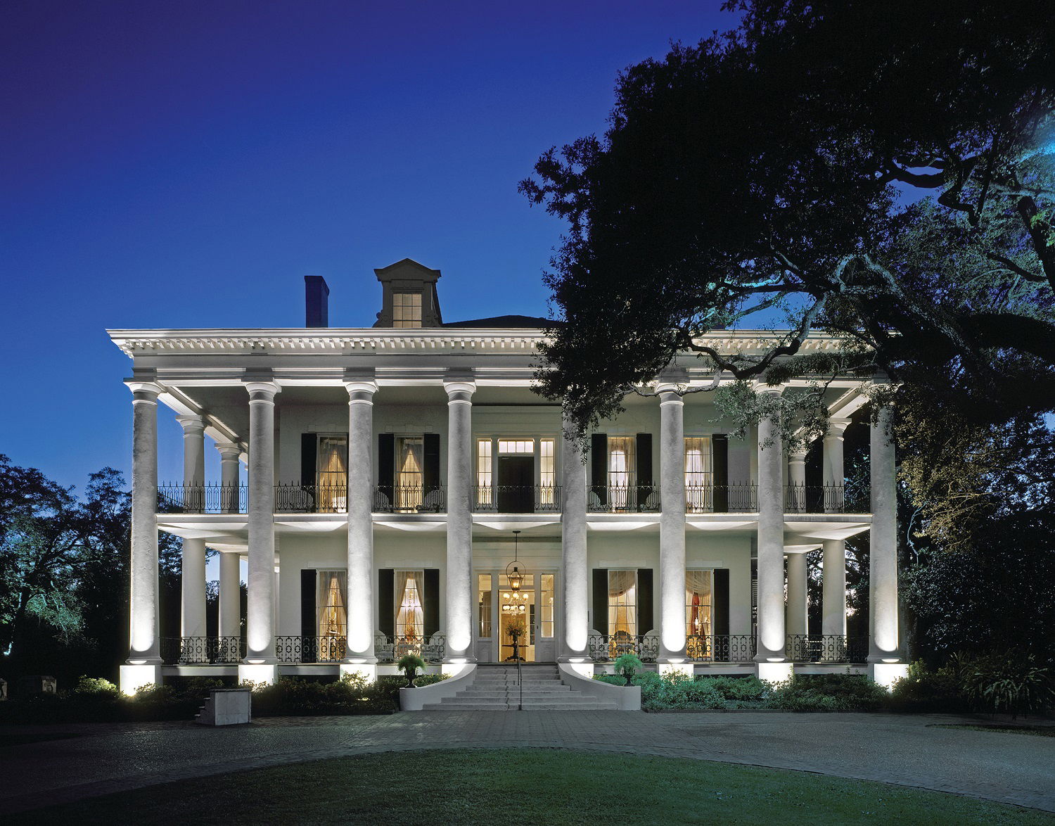 The Castle Restaurant i Natchez, Mississippi