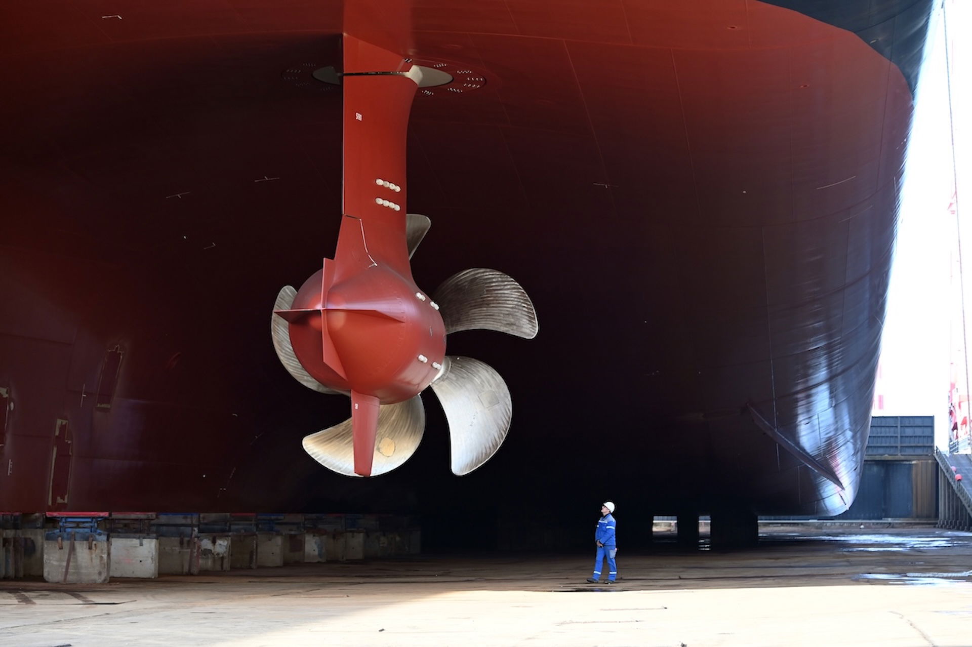 Byggingen av MSC World Atlantic