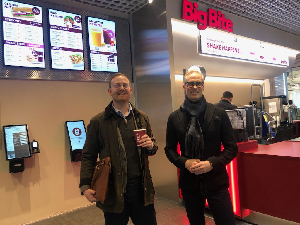 Åpning av Big Bite på Byporten