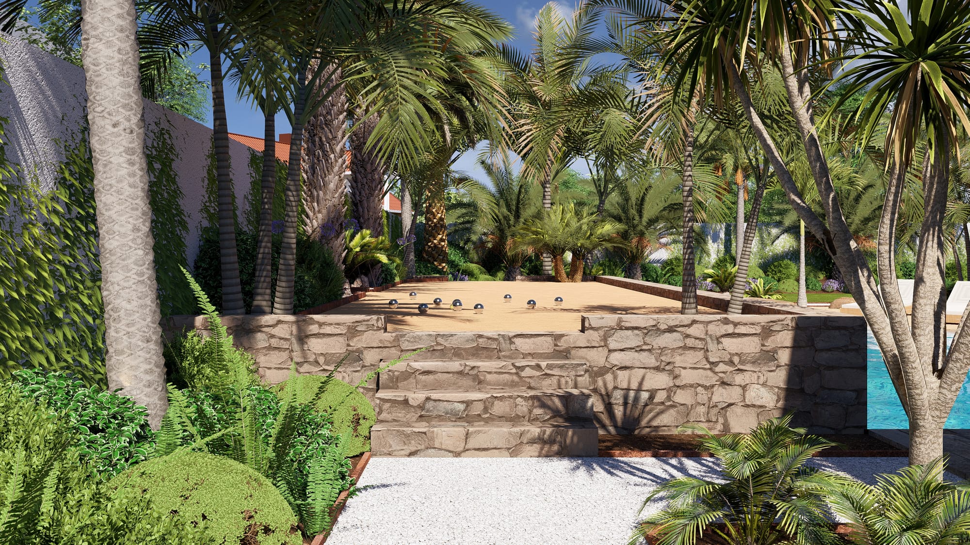 La plage à la maison 