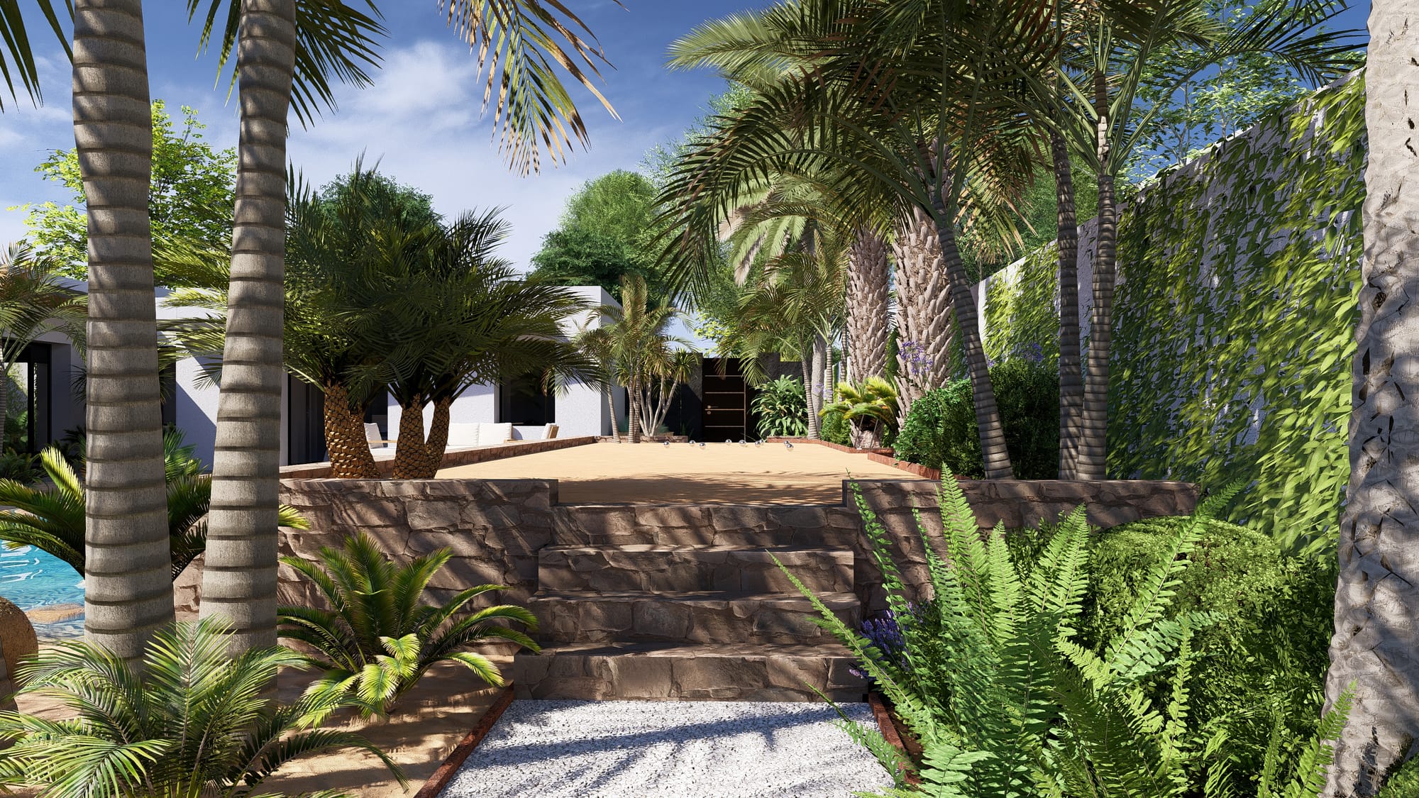 La plage à la maison 