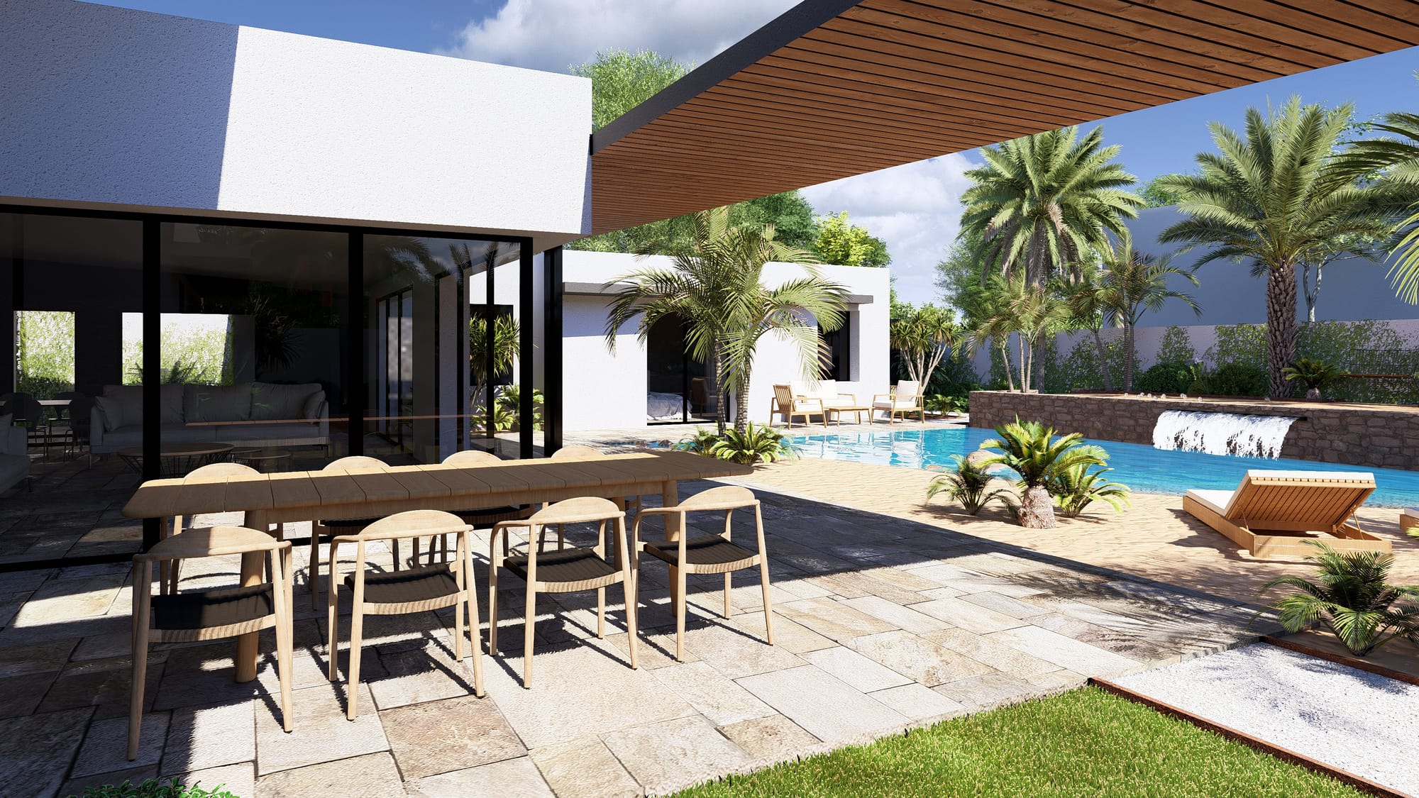 La plage à la maison 