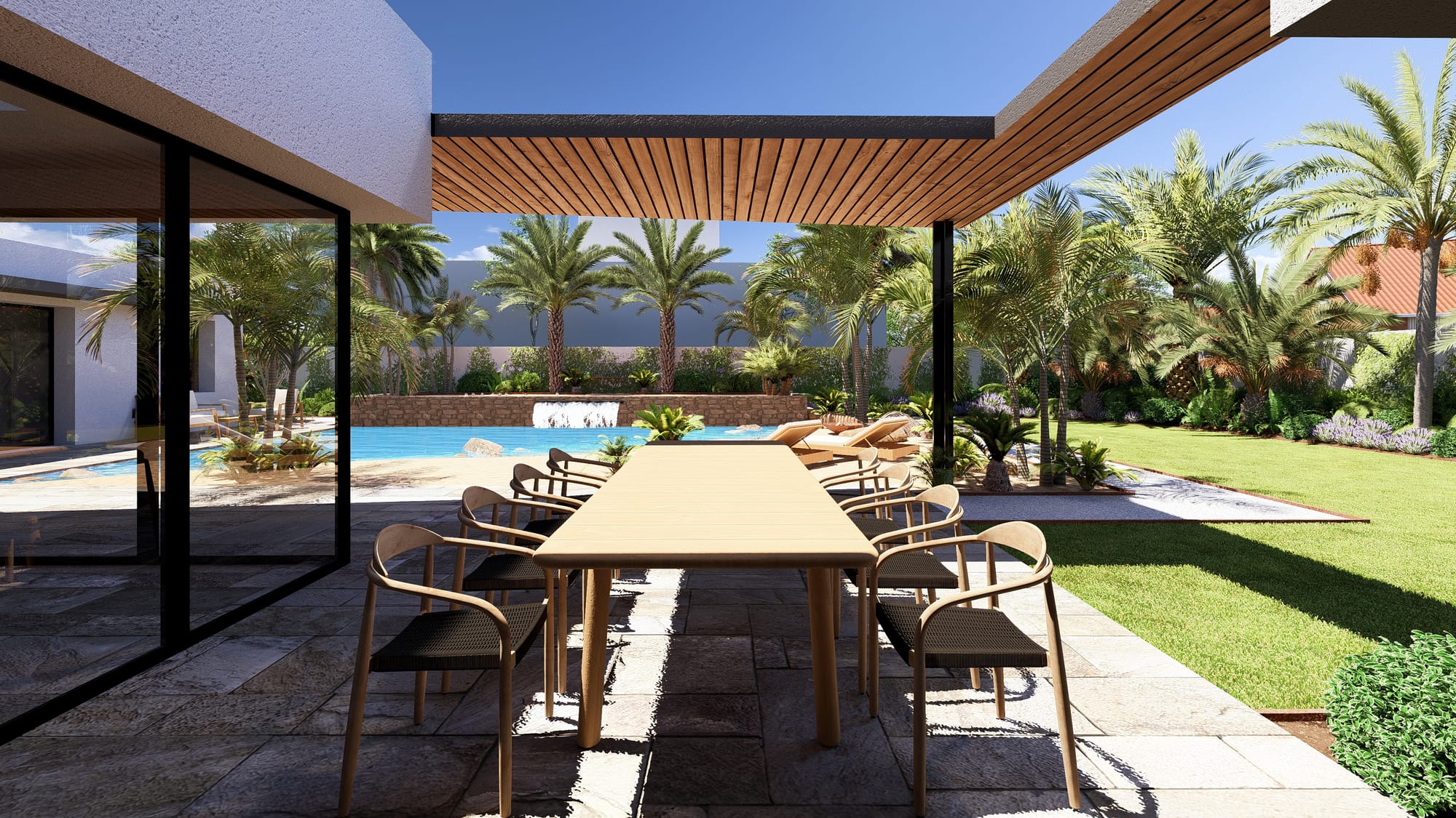 La plage à la maison 