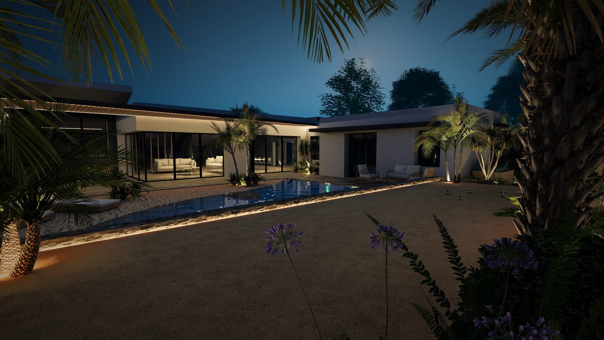 La plage à la maison 