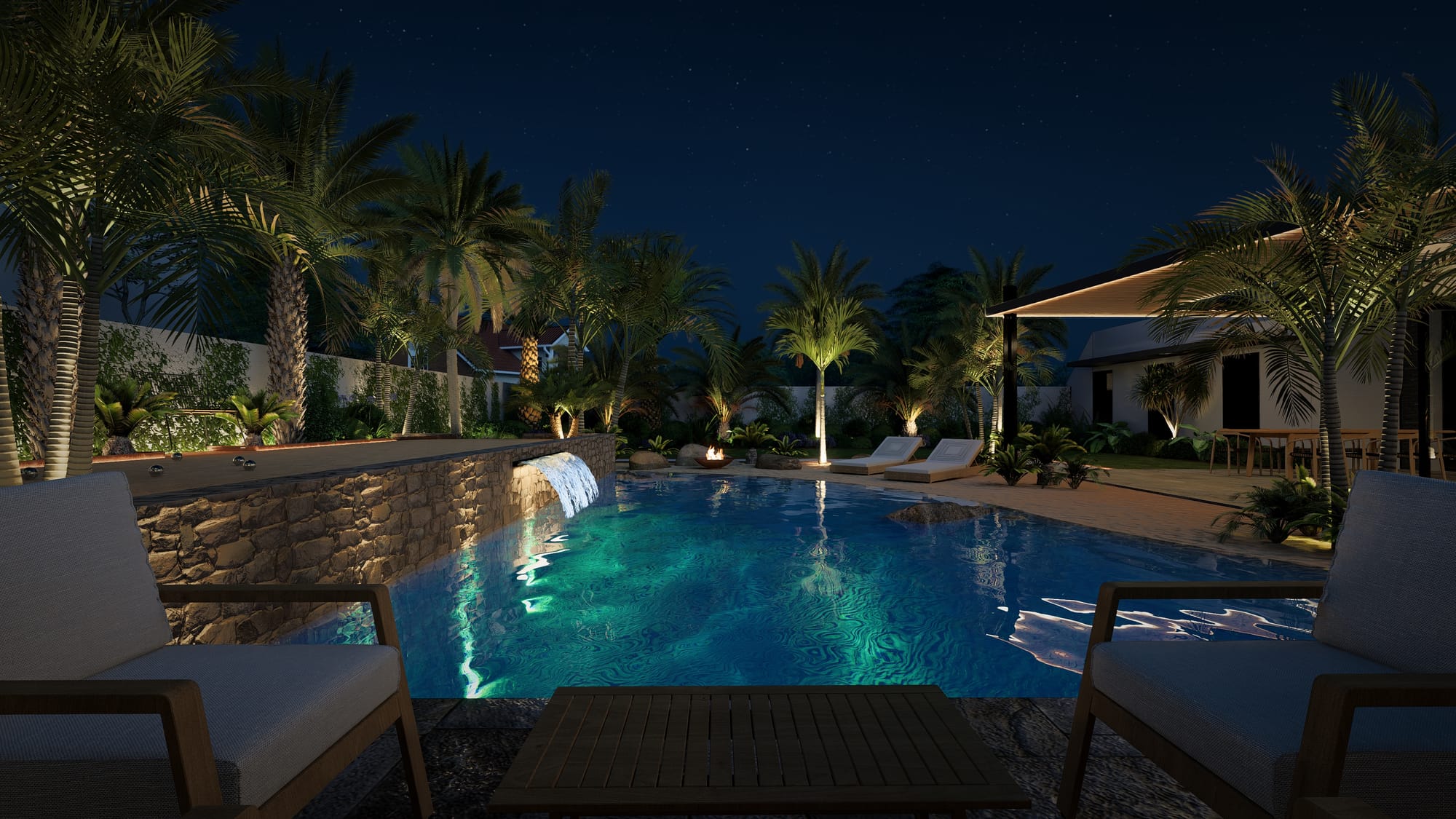 La plage à la maison 