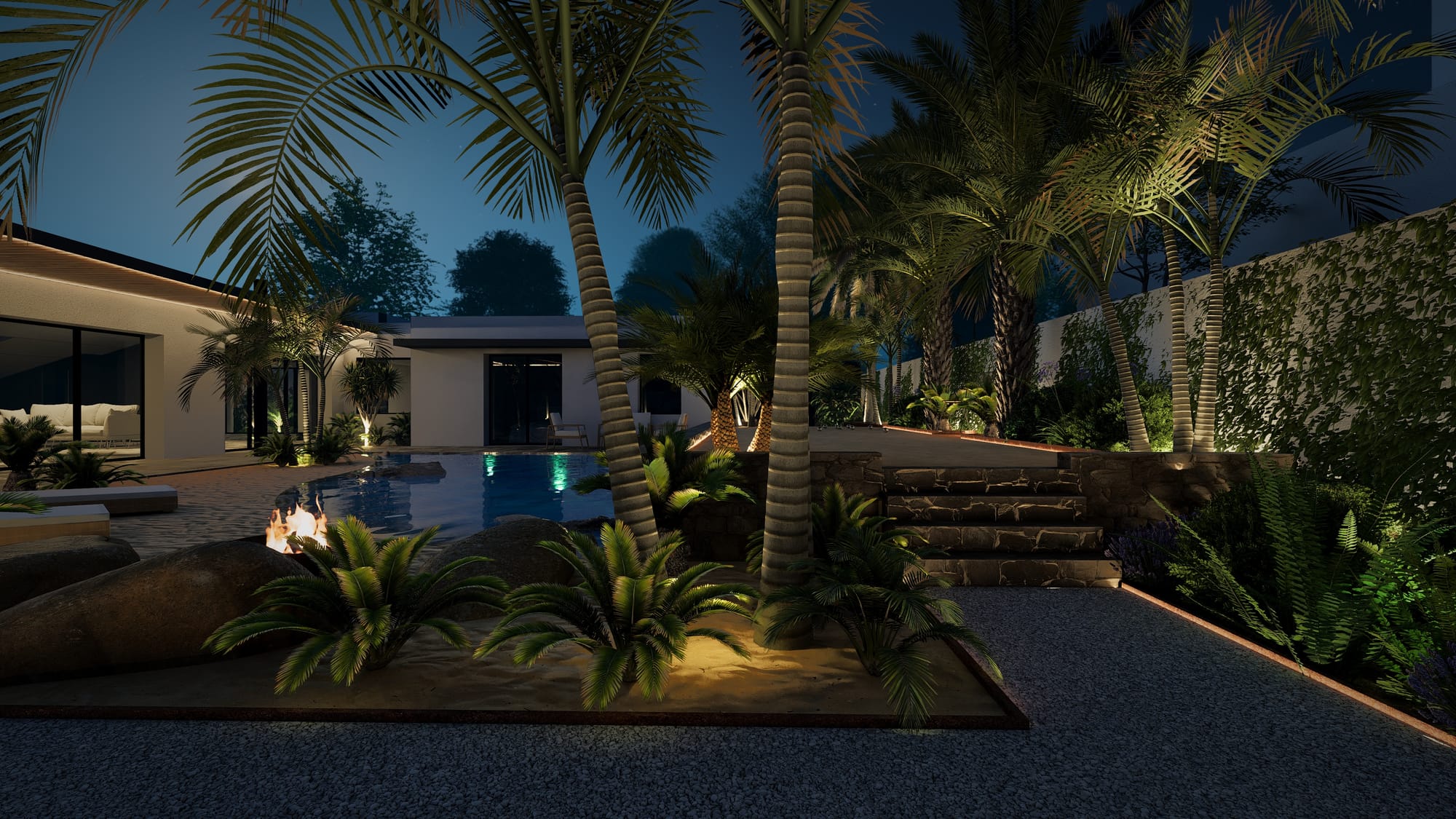 La plage à la maison 