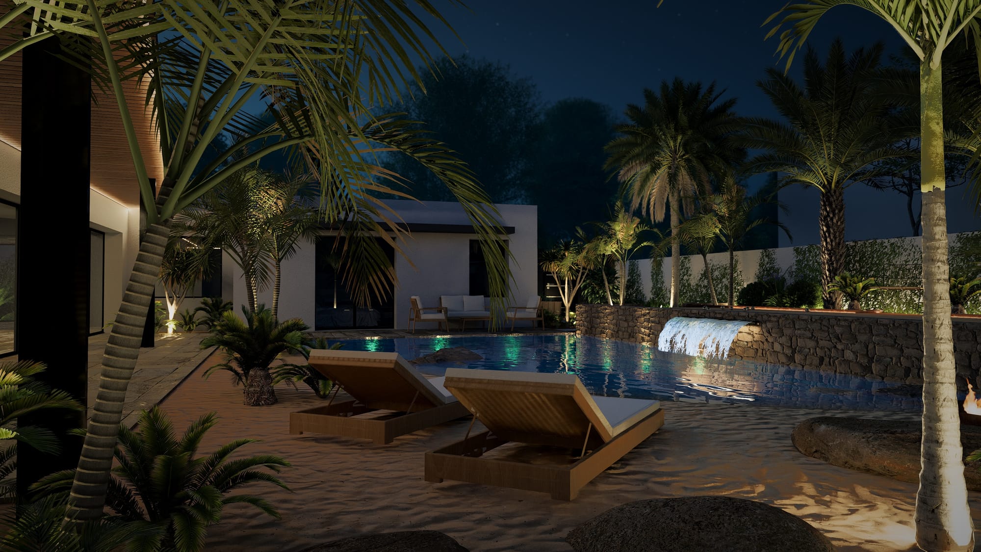 La plage à la maison 