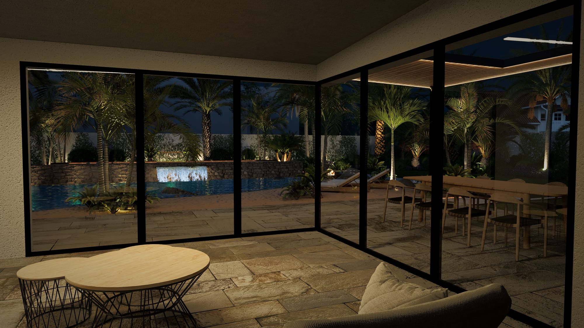 La plage à la maison 