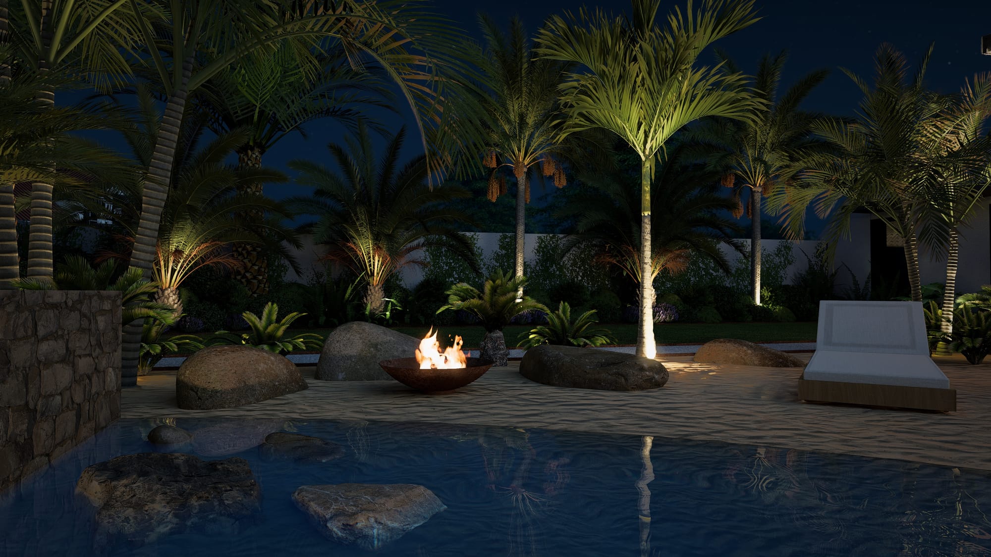 La plage à la maison 