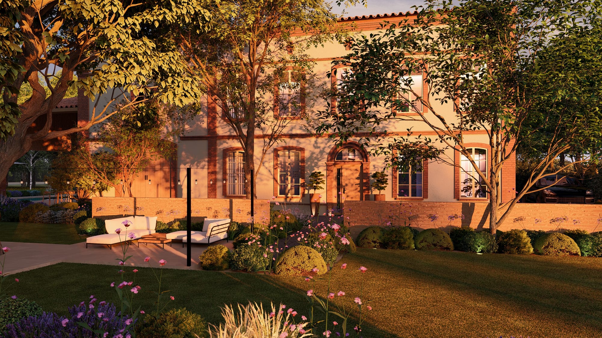 Un cadre intimiste proche de la ville 