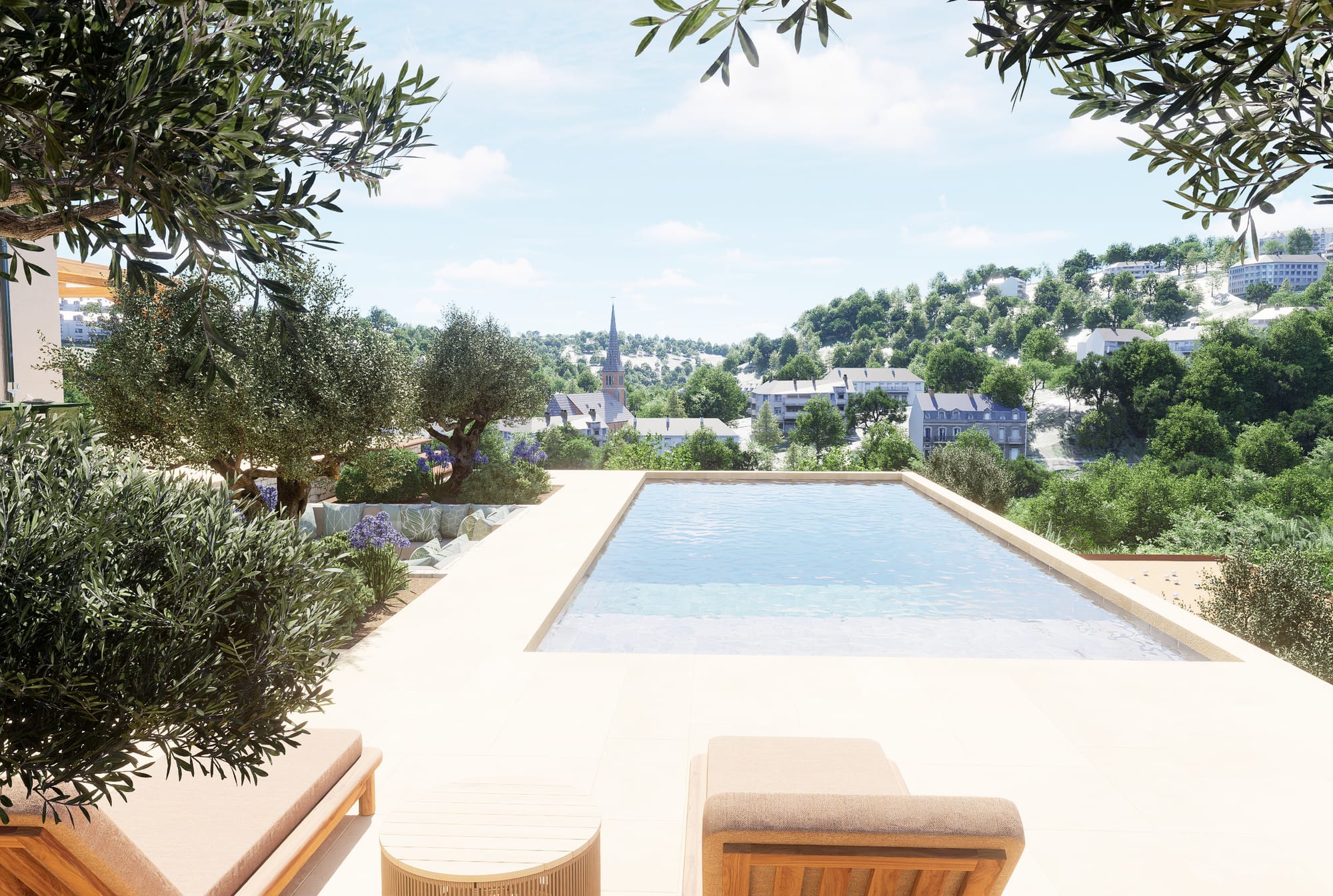 Une vue imprenable sur Rodez