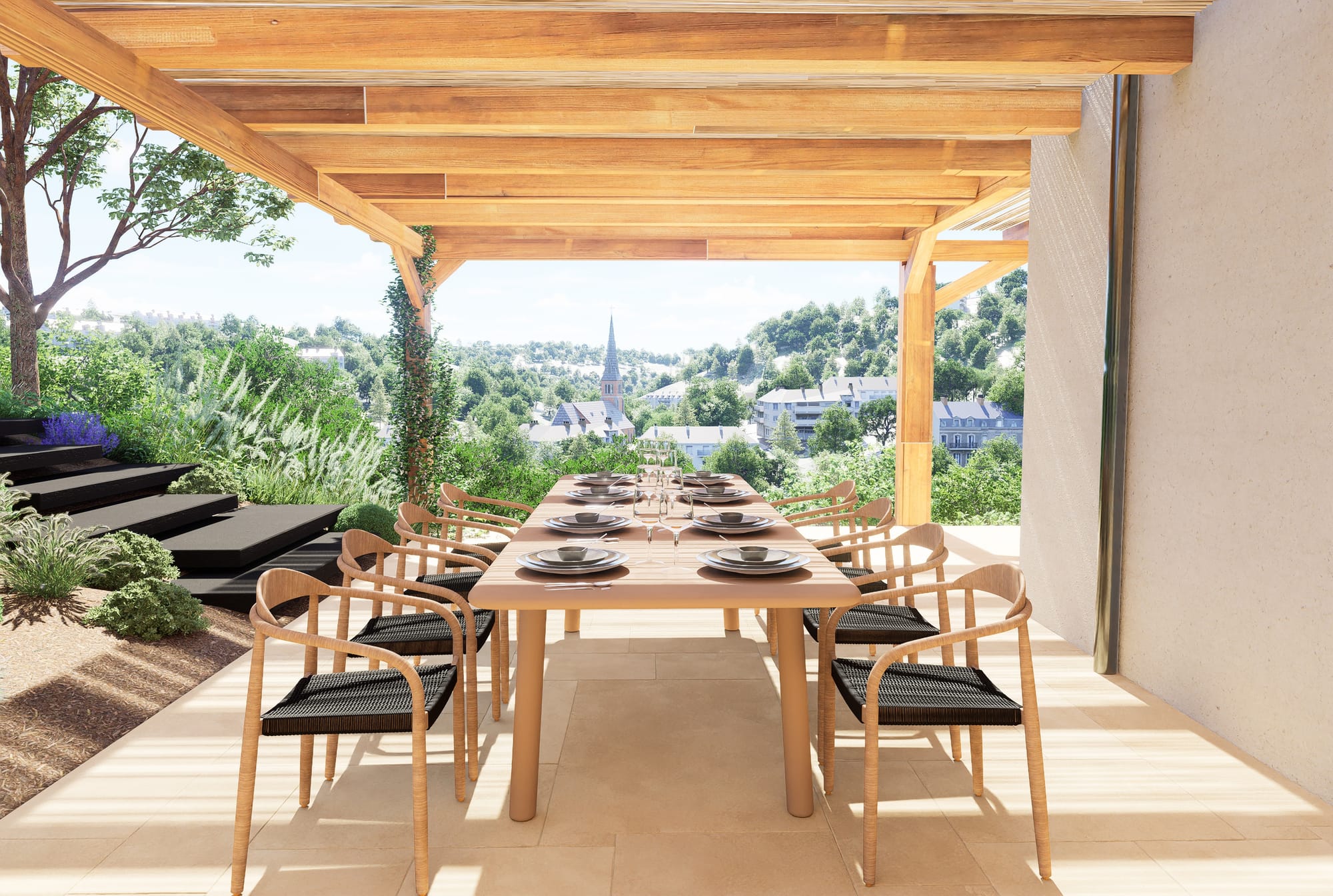 Une vue imprenable sur Rodez