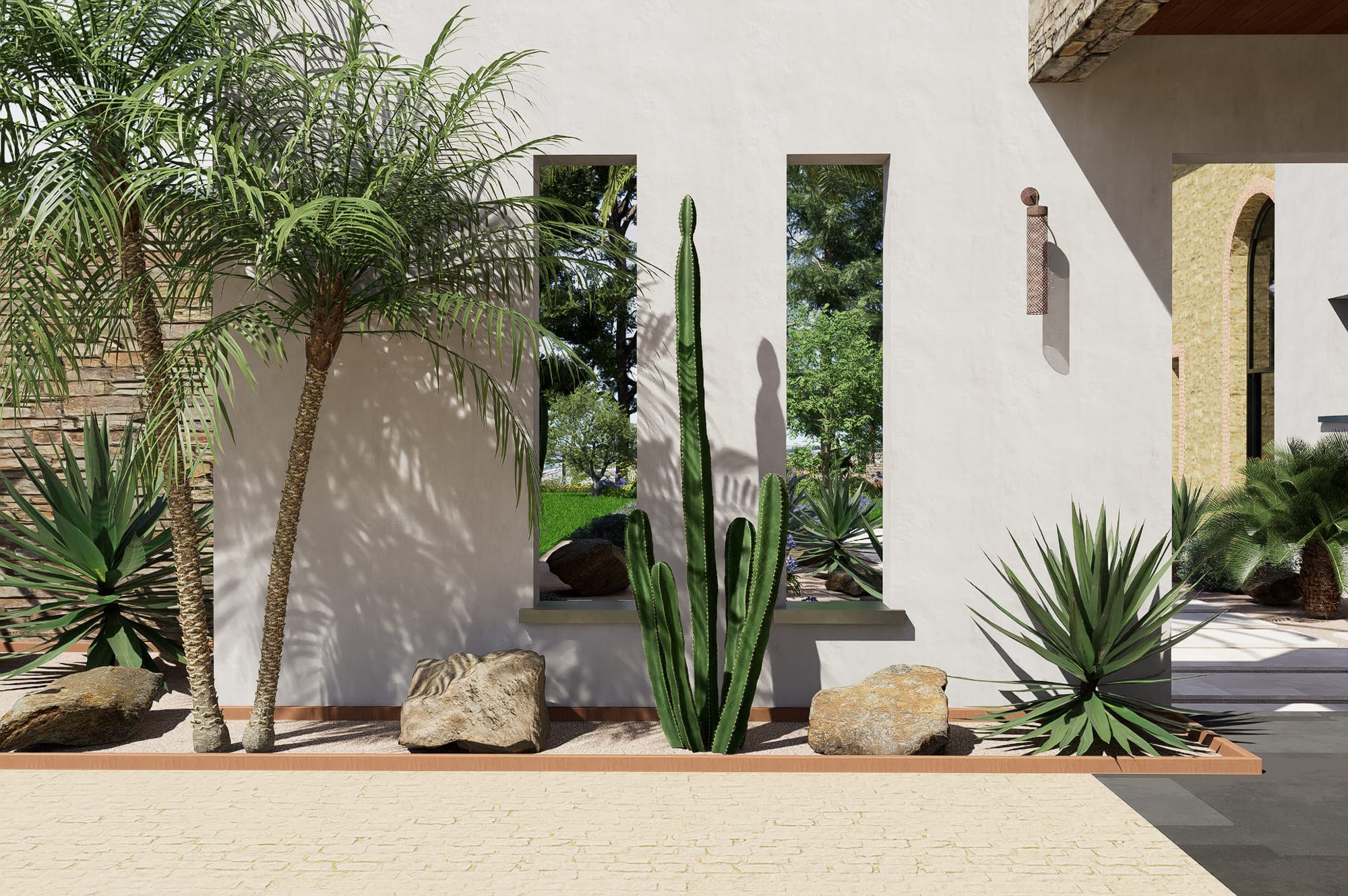 Jardin Balinais et Californien