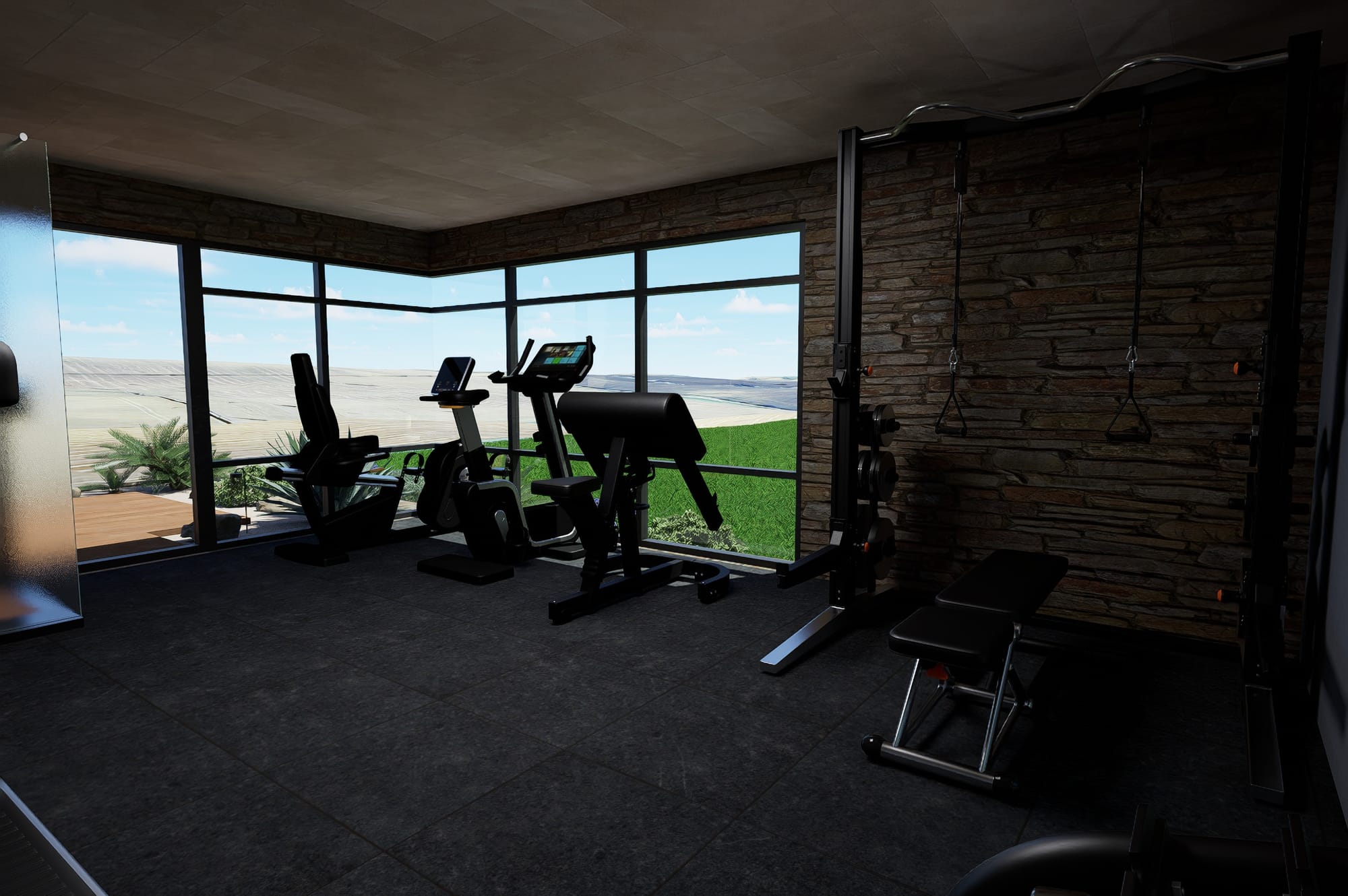 Jardin Balinais et Californien