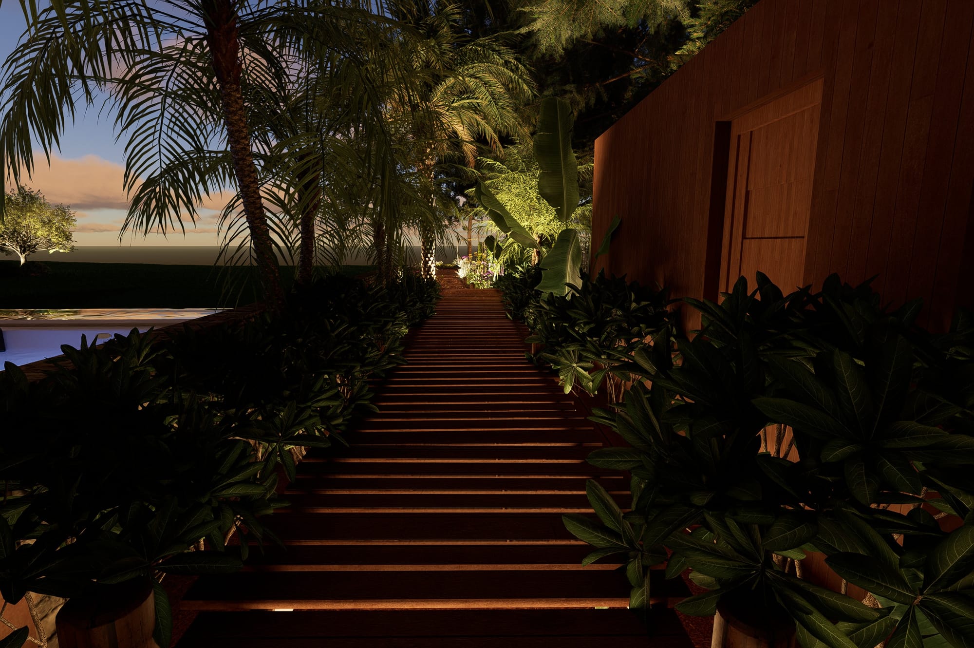 Jardin Balinais et Californien