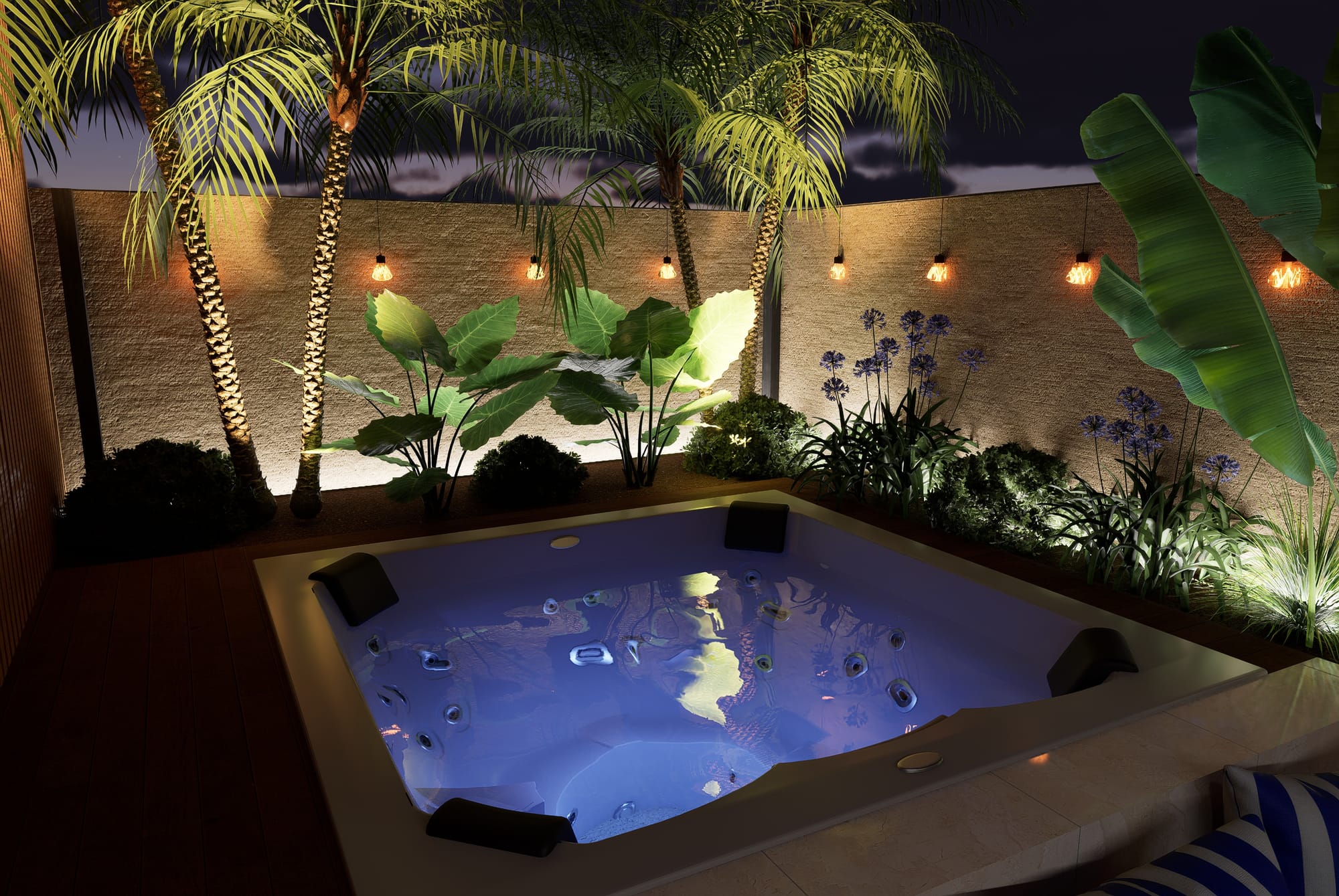 Optimisation d'un jardin enclavé 