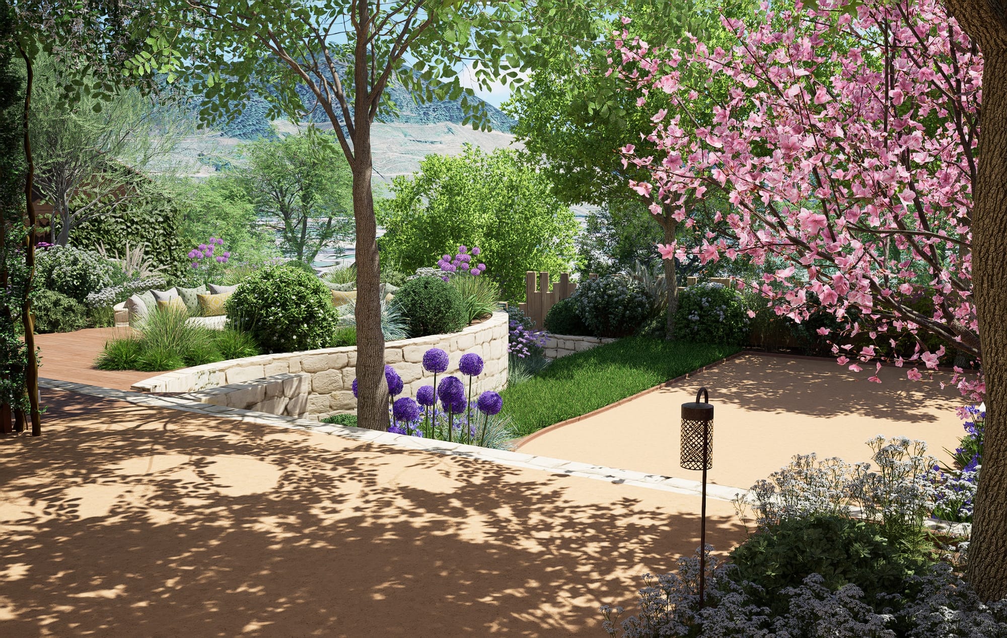 Créer de l'harmonie avec la maison et le paysage 