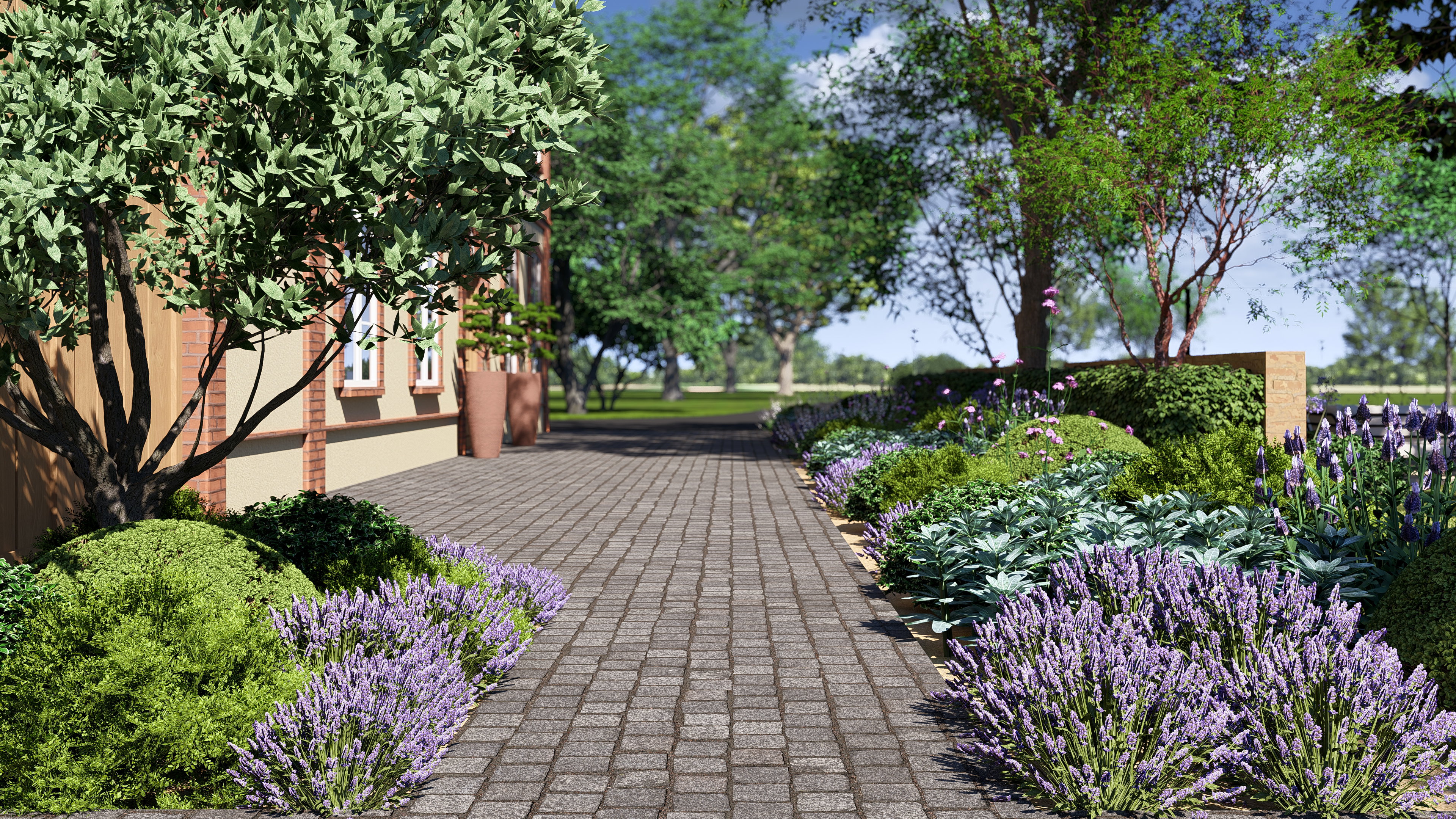 An intimate setting close to the city