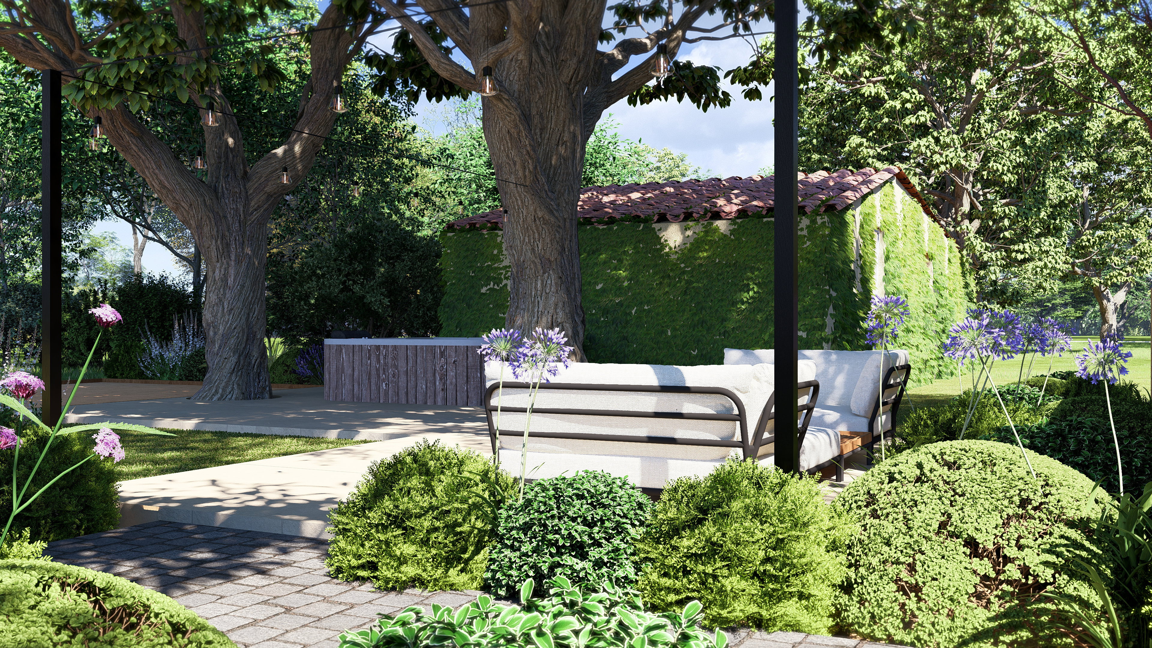 An intimate setting close to the city