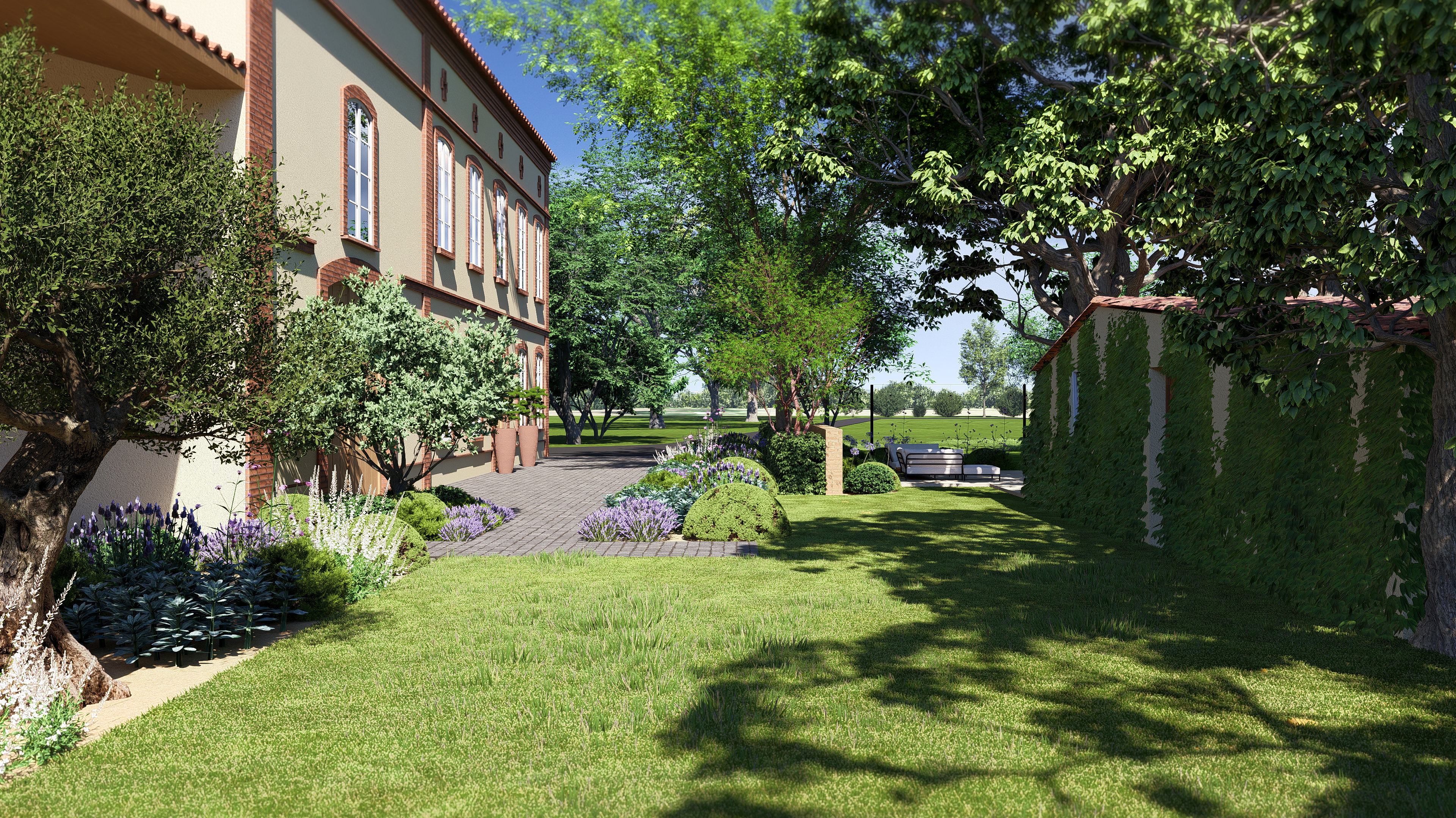 An intimate setting close to the city