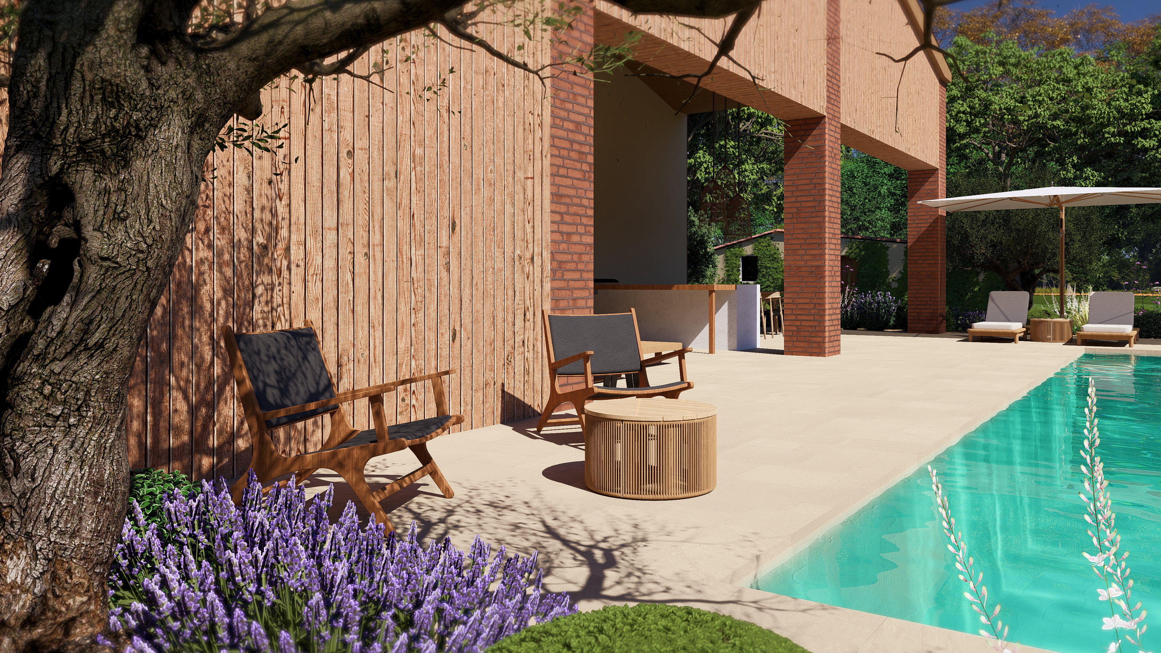 An intimate setting close to the city