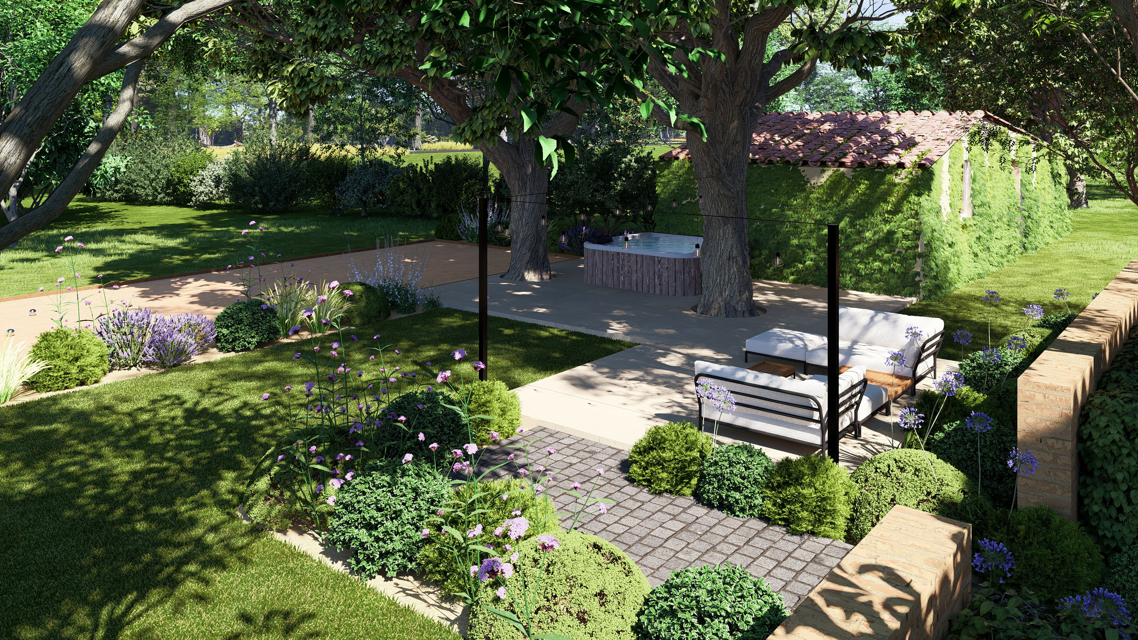 An intimate setting close to the city