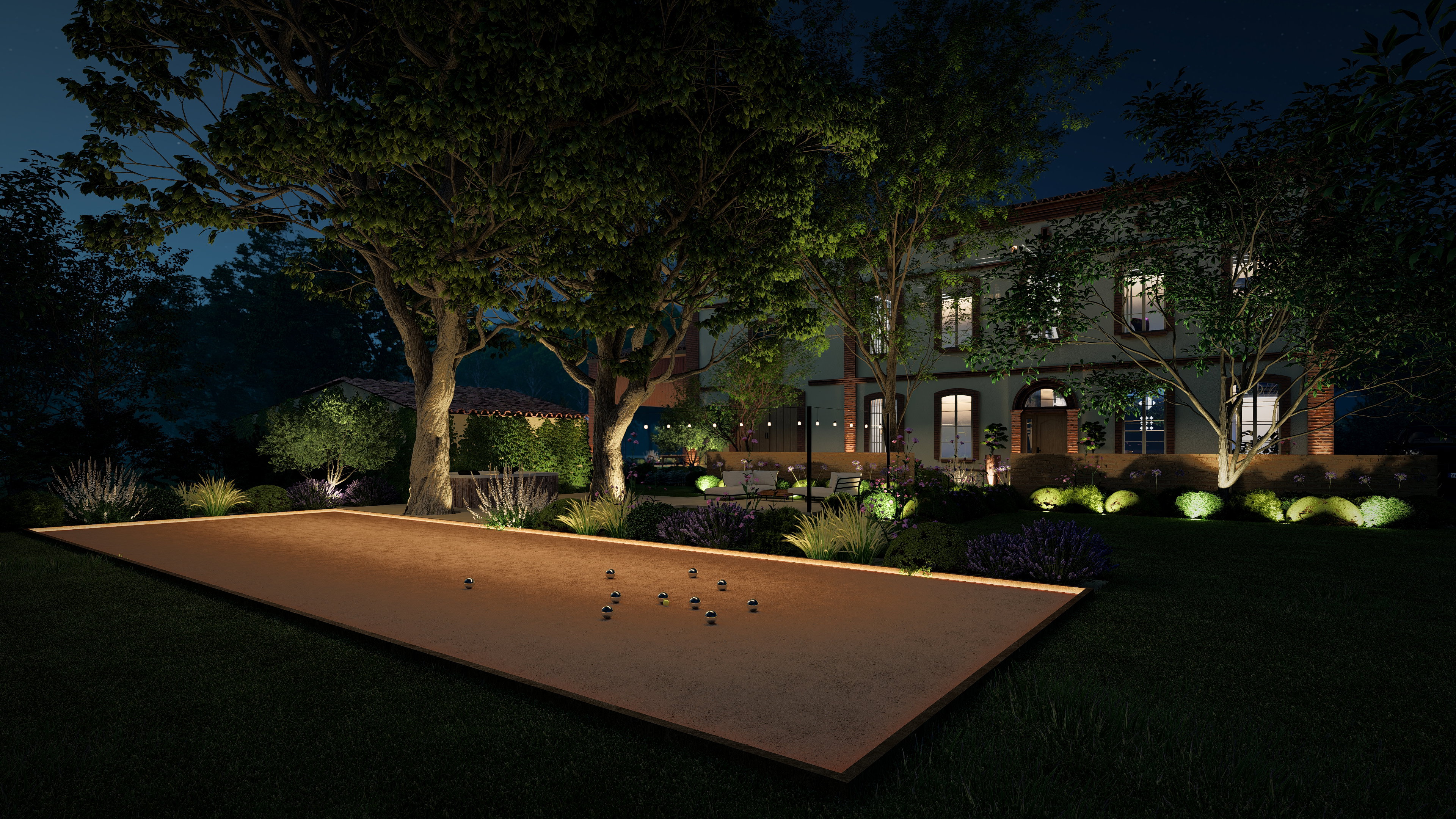 An intimate setting close to the city